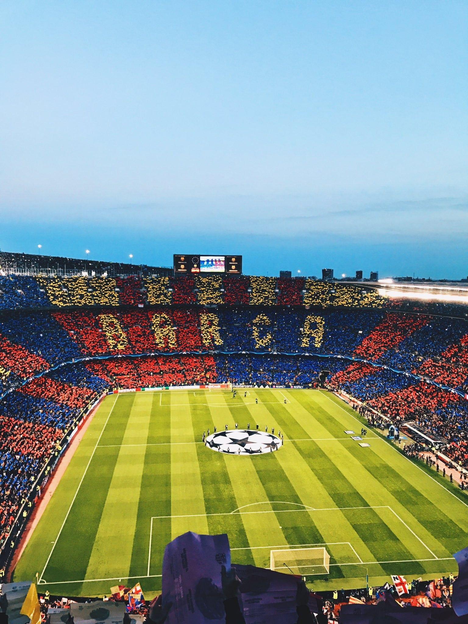 Barcelona Stadium Wallpapers - Top Free Barcelona Stadium Backgrounds ...