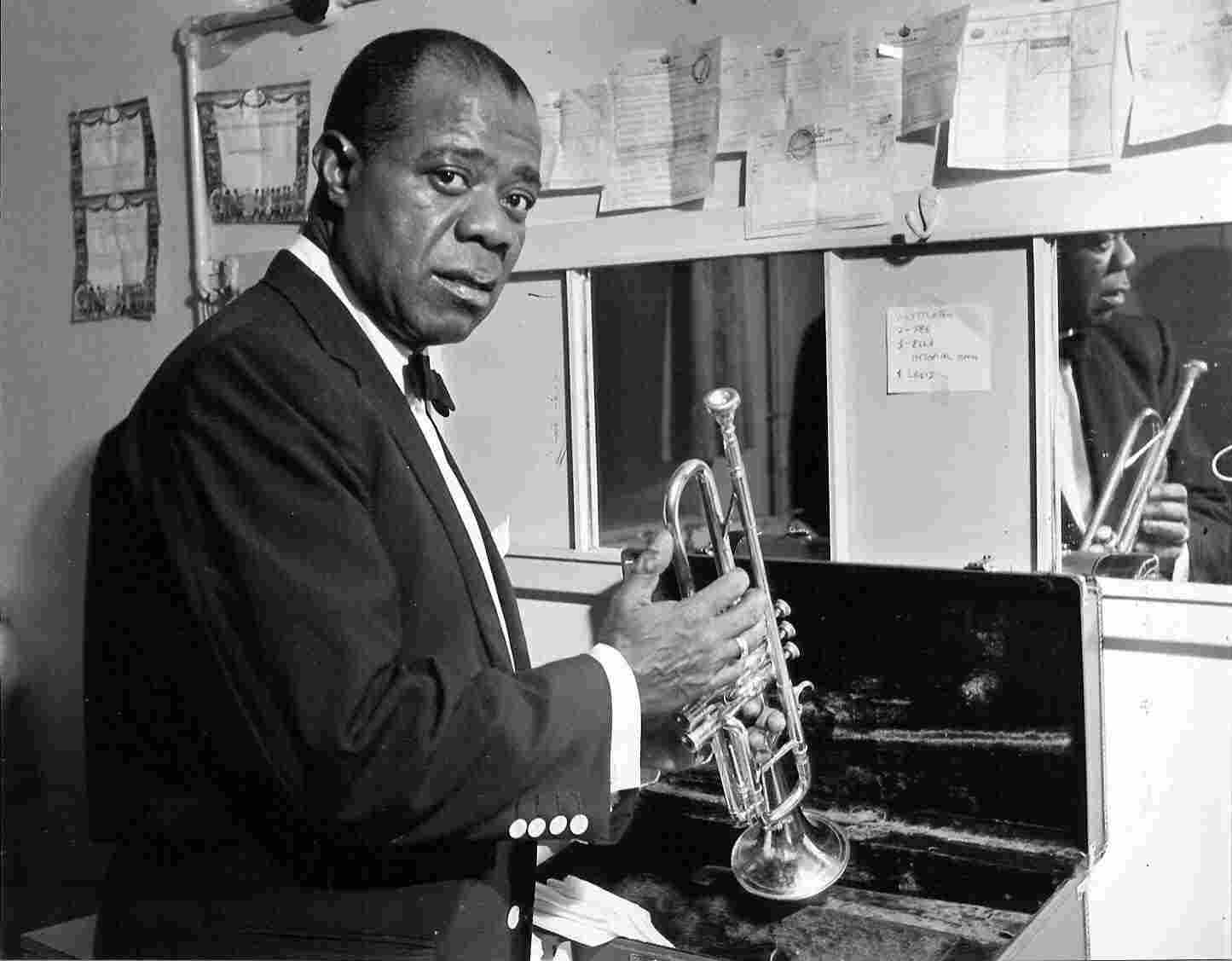 1445x1127 Louis Armstrong Wallpaper