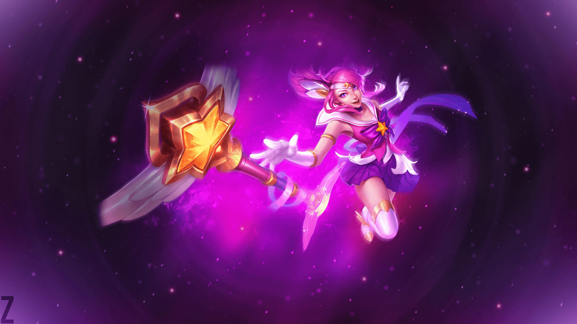 LoL Valoran City Star Guardian Background 4K Wallpaper iPhone HD Phone  #8281g