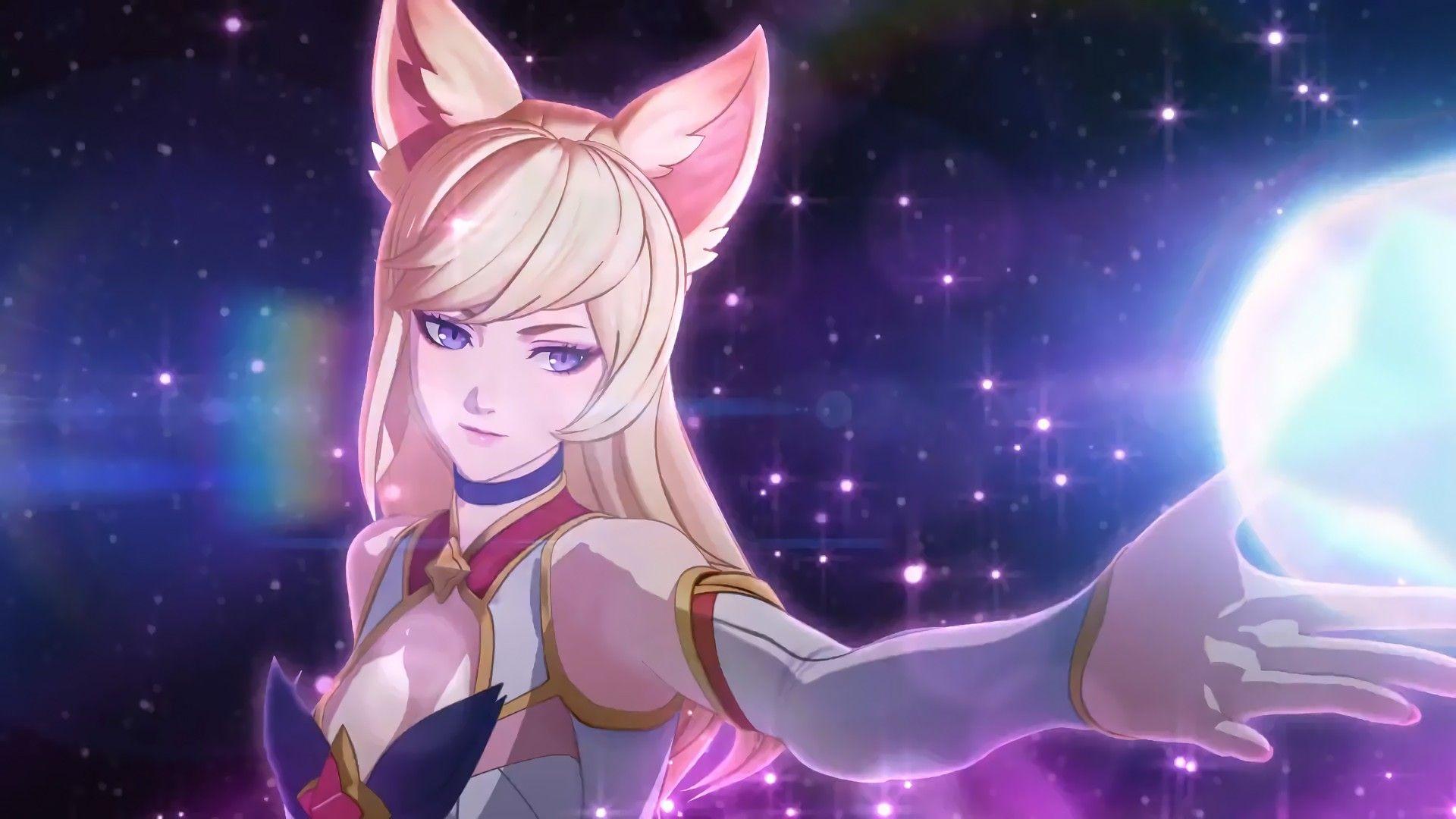 1920x1080 A New Horizon: Star Guardian Ahri. Wallpaper & Fan Arts. League