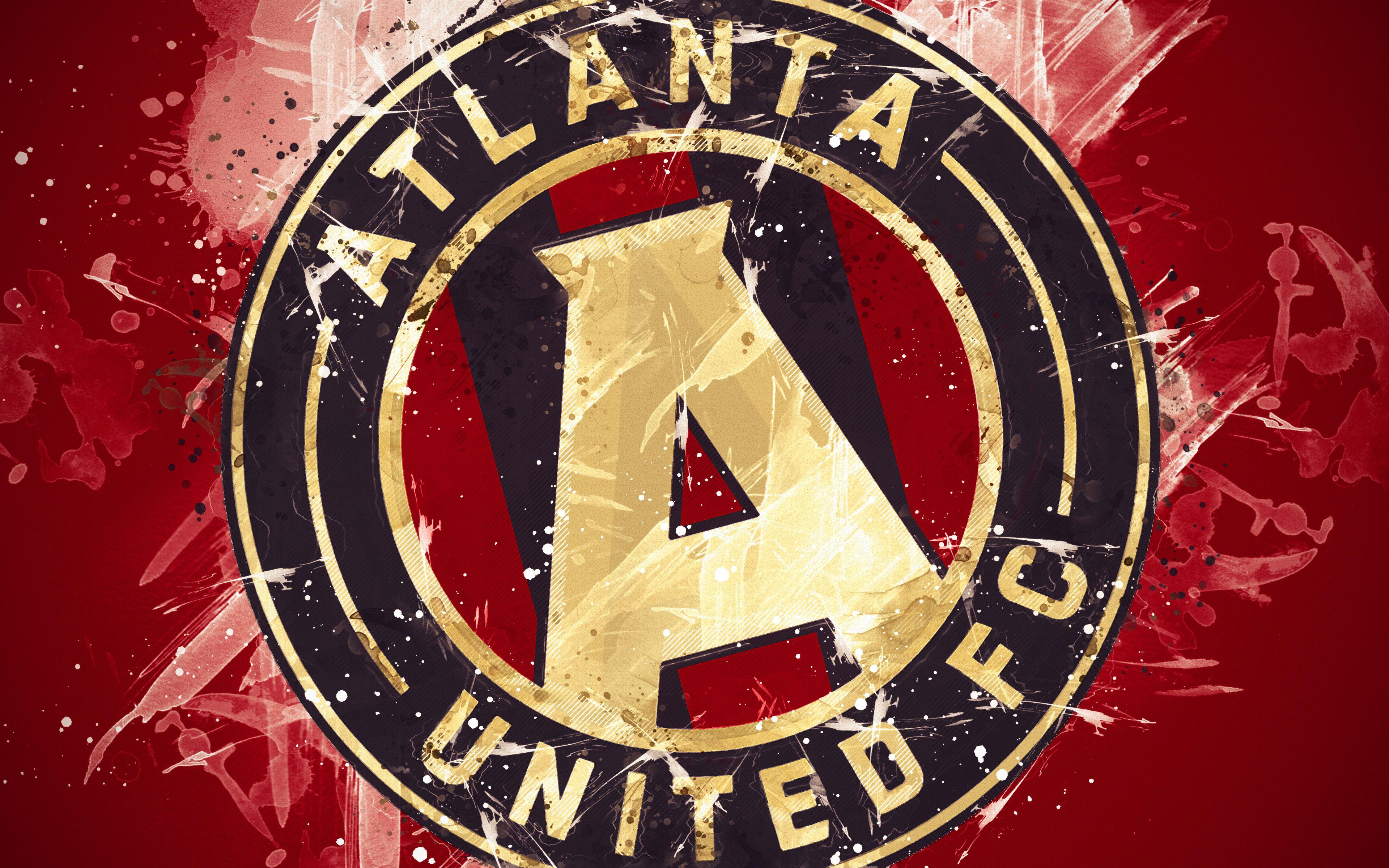 3840x2400 Atlanta United Logo 4k Ultra HD Wallpaper. Background Image