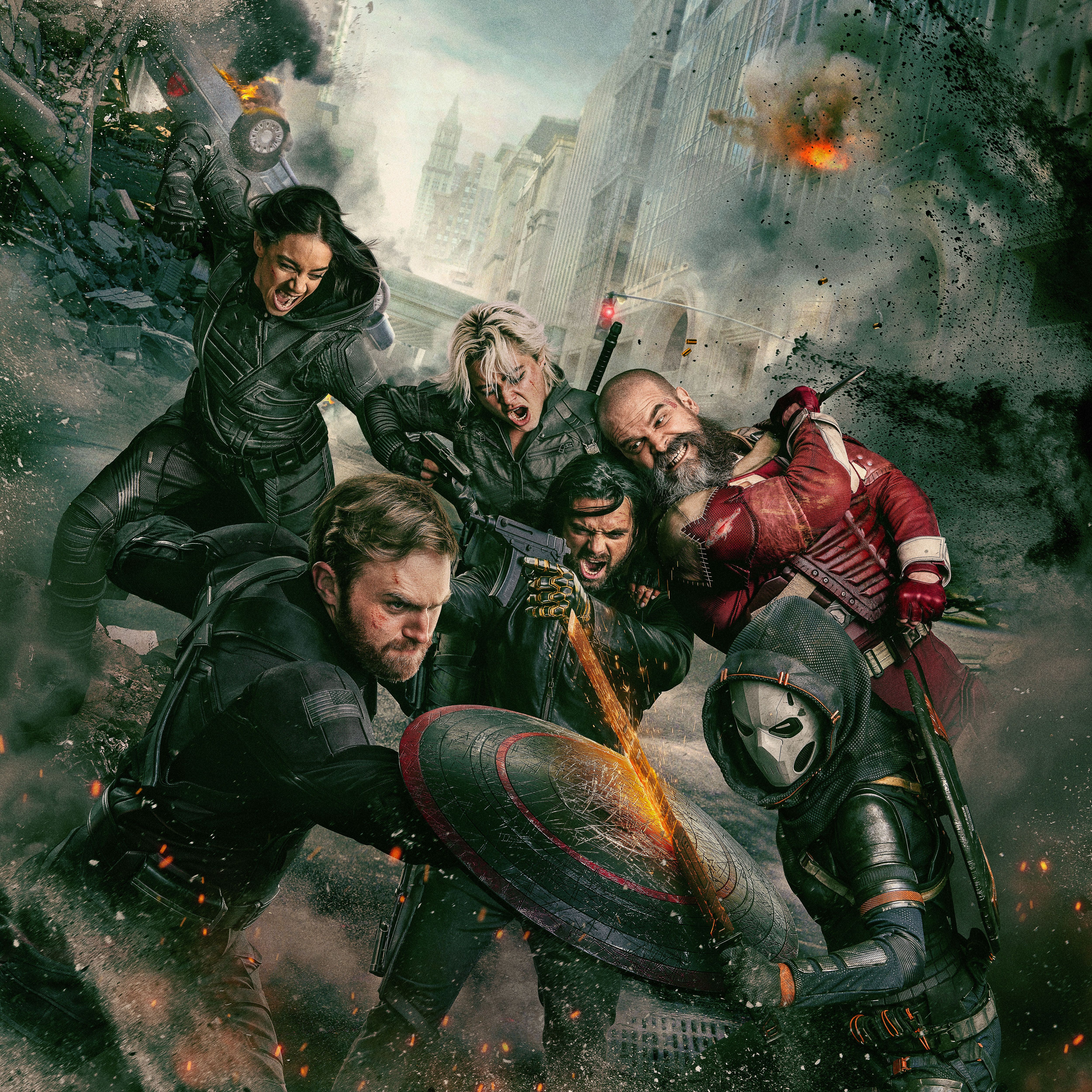 5000x5000 Thunderbolts Wallpaper 4K, Movie poster, 5K