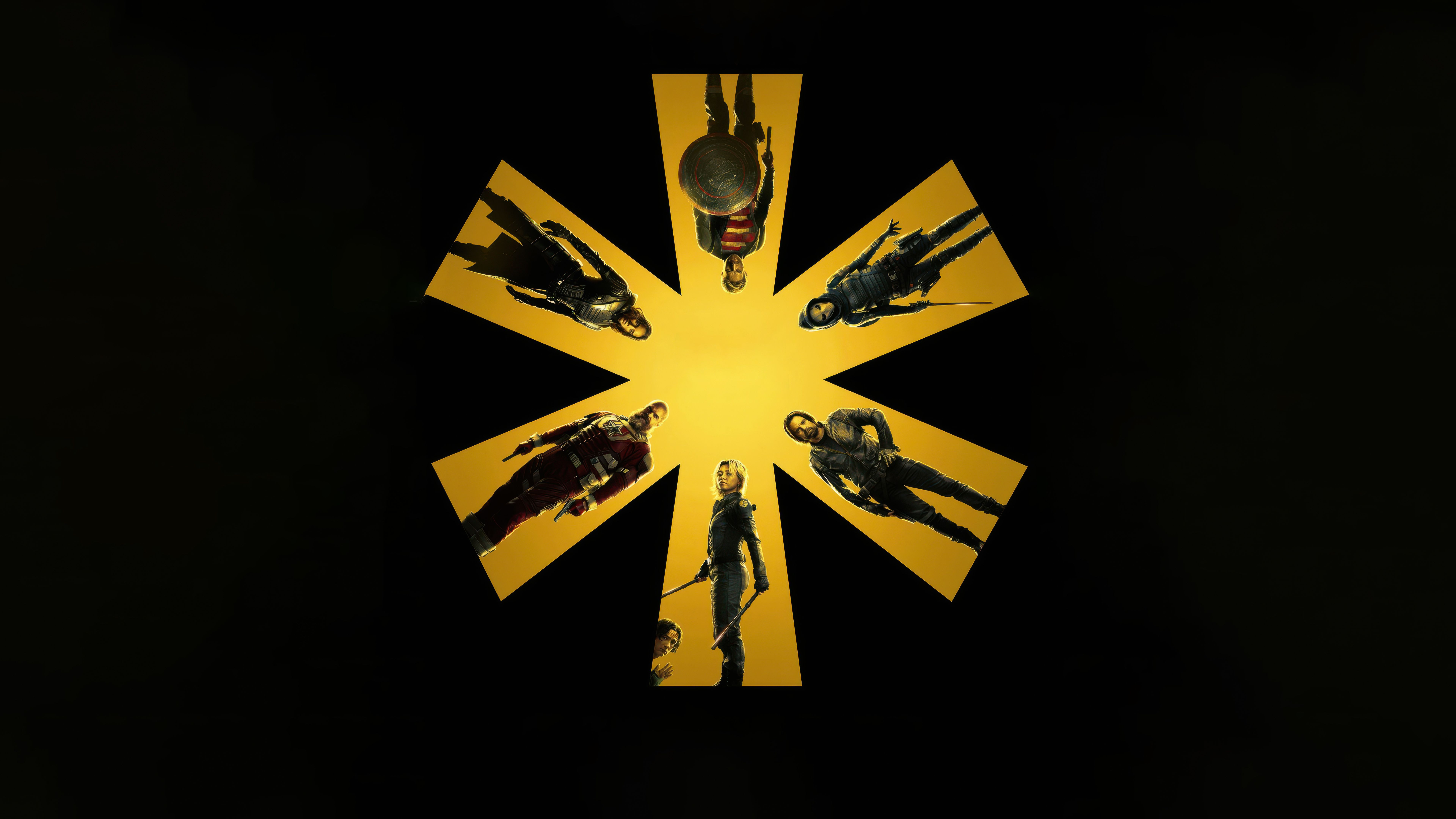 7680x4321 Thunderbolts 2025: Epic 4K Ultra HD Wallpaper Reveal