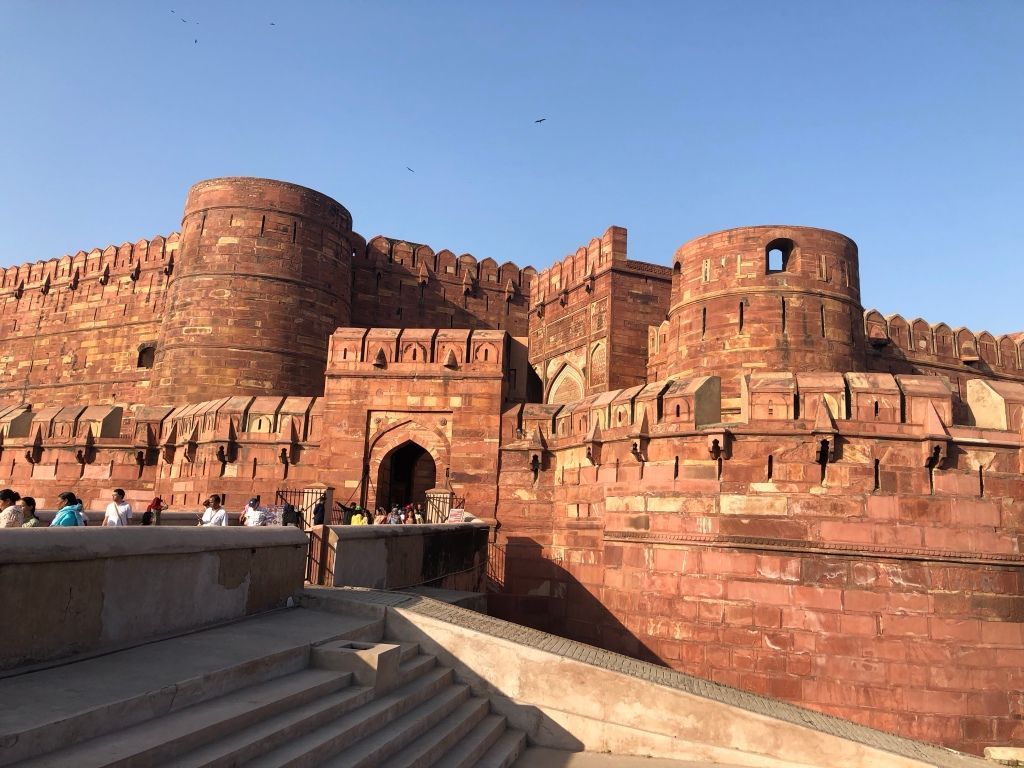 1024x768 Around the World in Ten Days: Agra Fort
