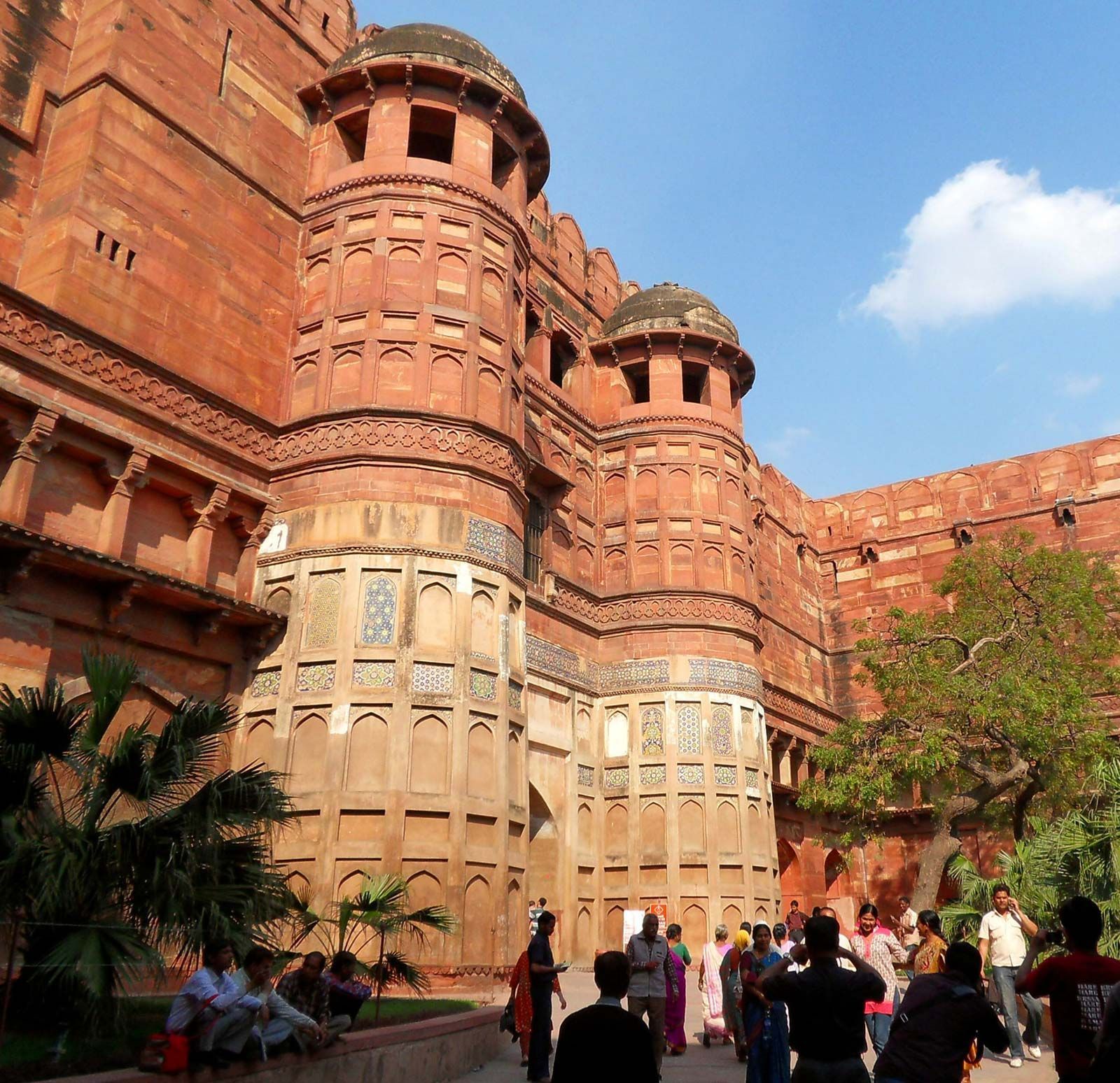 1600x1548 Agra Fort. Image, Architecture, Akbar, & Facts