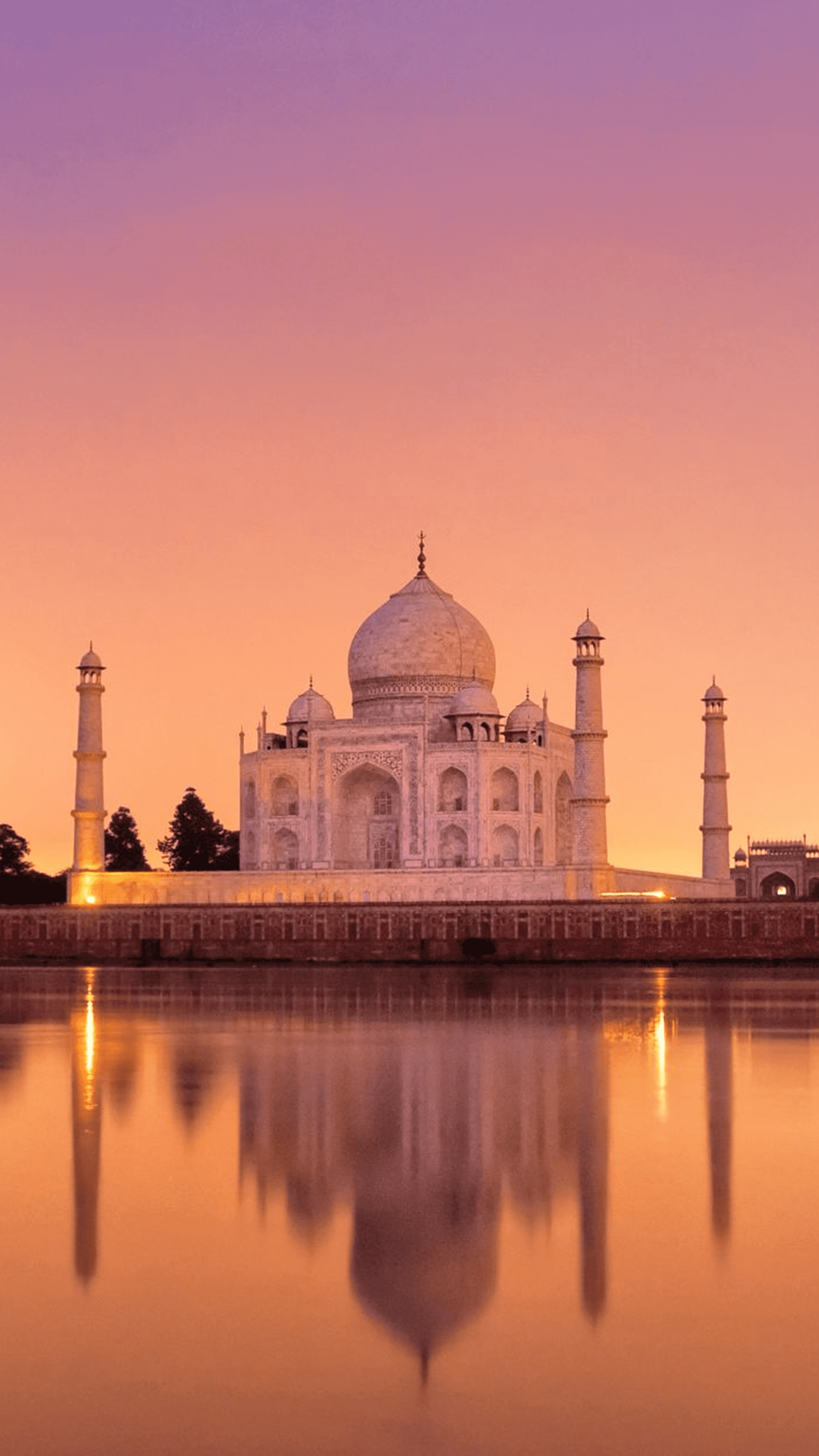 2160x3840 Wallpaper Taj Mahal, Agra Fort, Mehtab Bagh, Humayuns Tomb, Red Fort, Background Free Image