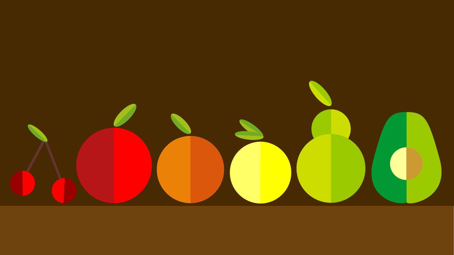 1920x1080 Fruits Minimalism Laptop Full HD 1080P HD 4k Wallpaper