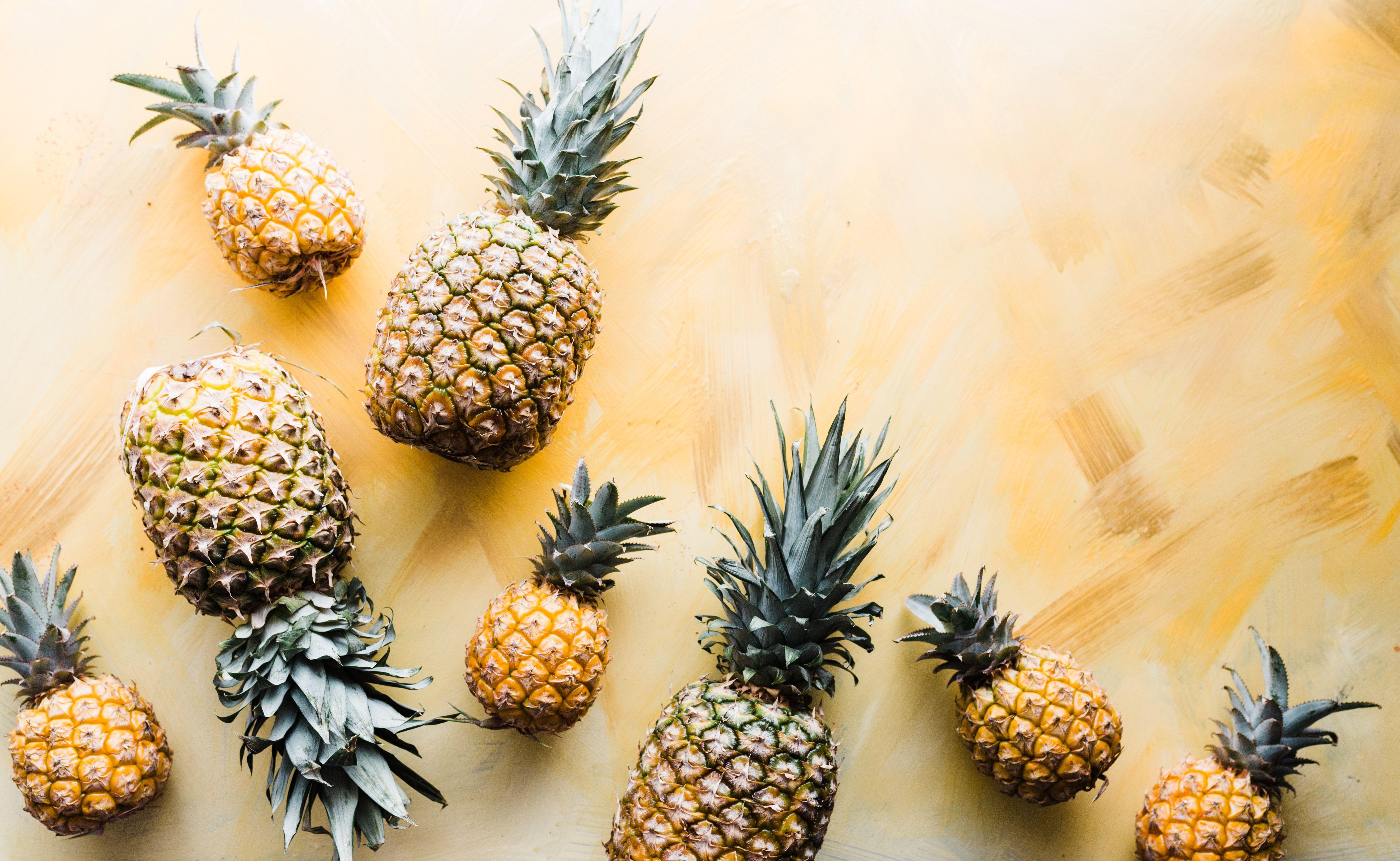 5616x3455 Pineapple Background Image: Download HD Background