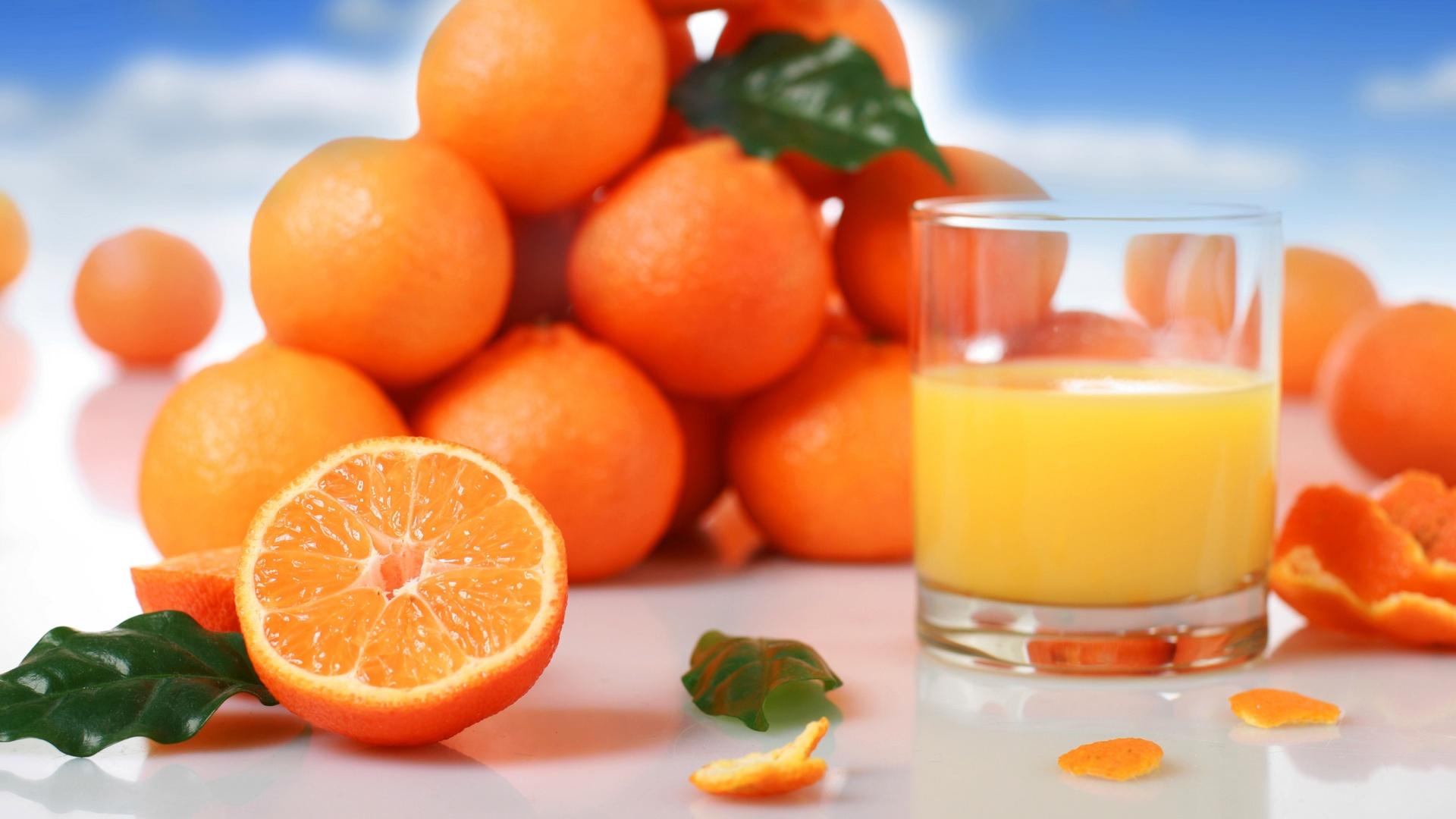 1920x1080 Orange Fruit Juice Wallpaper Background Wallpaper. High