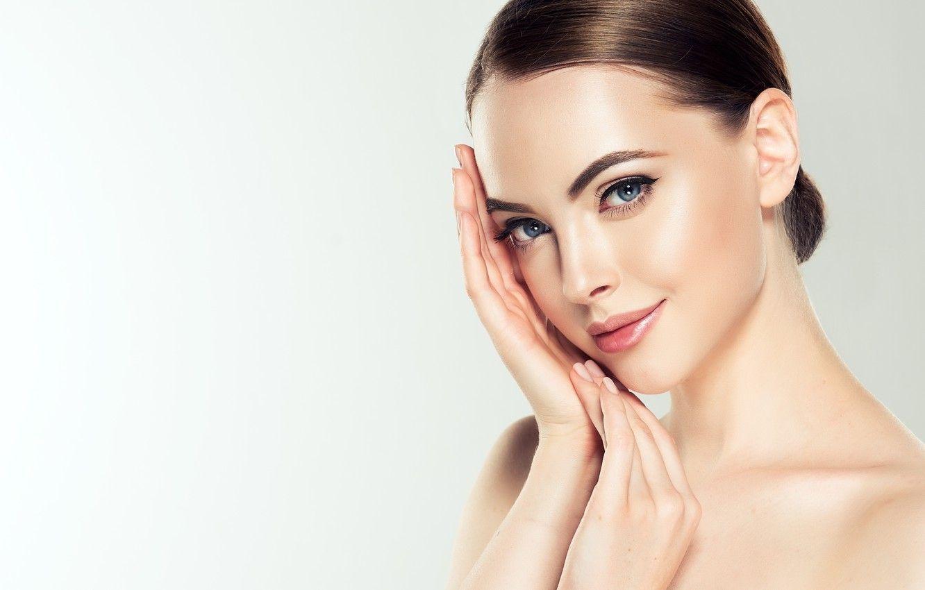 1332x850 Wallpaper look, face, model, hair, portrait, brunette, girl, model