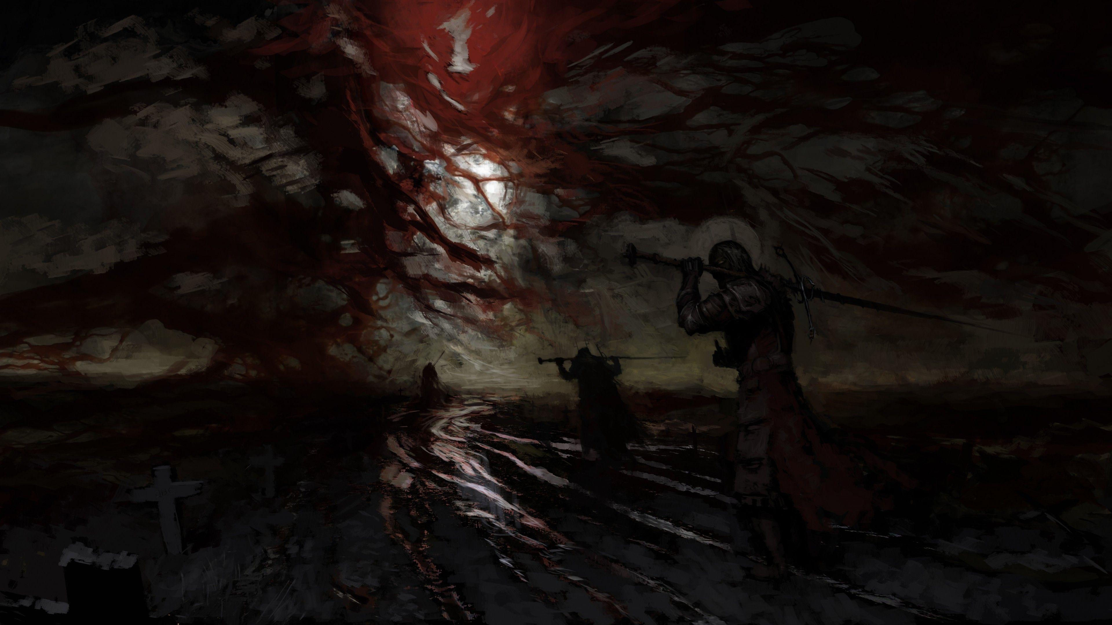3840x2160 Download 3840x2160 Horror, Fantasy, Zombies, Creature, Darkness