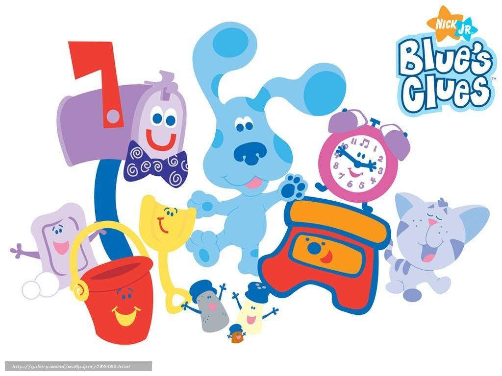 Blues Clues Home Poster  Officially Licensed Nickelodeon Removable   Fathead