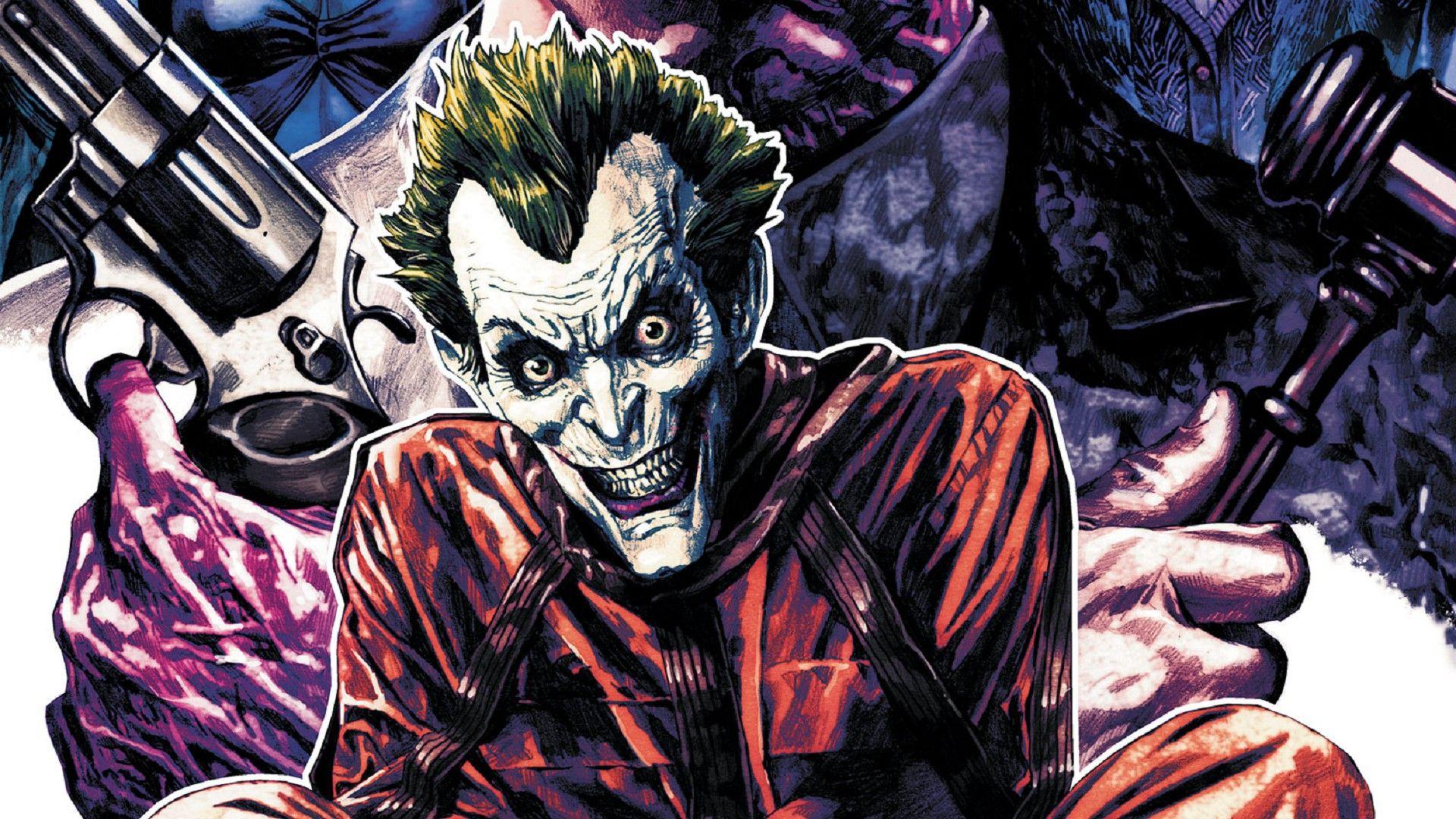 1920x1080 The Joker Comic Cover Arkham Unhinged The Joker, HD