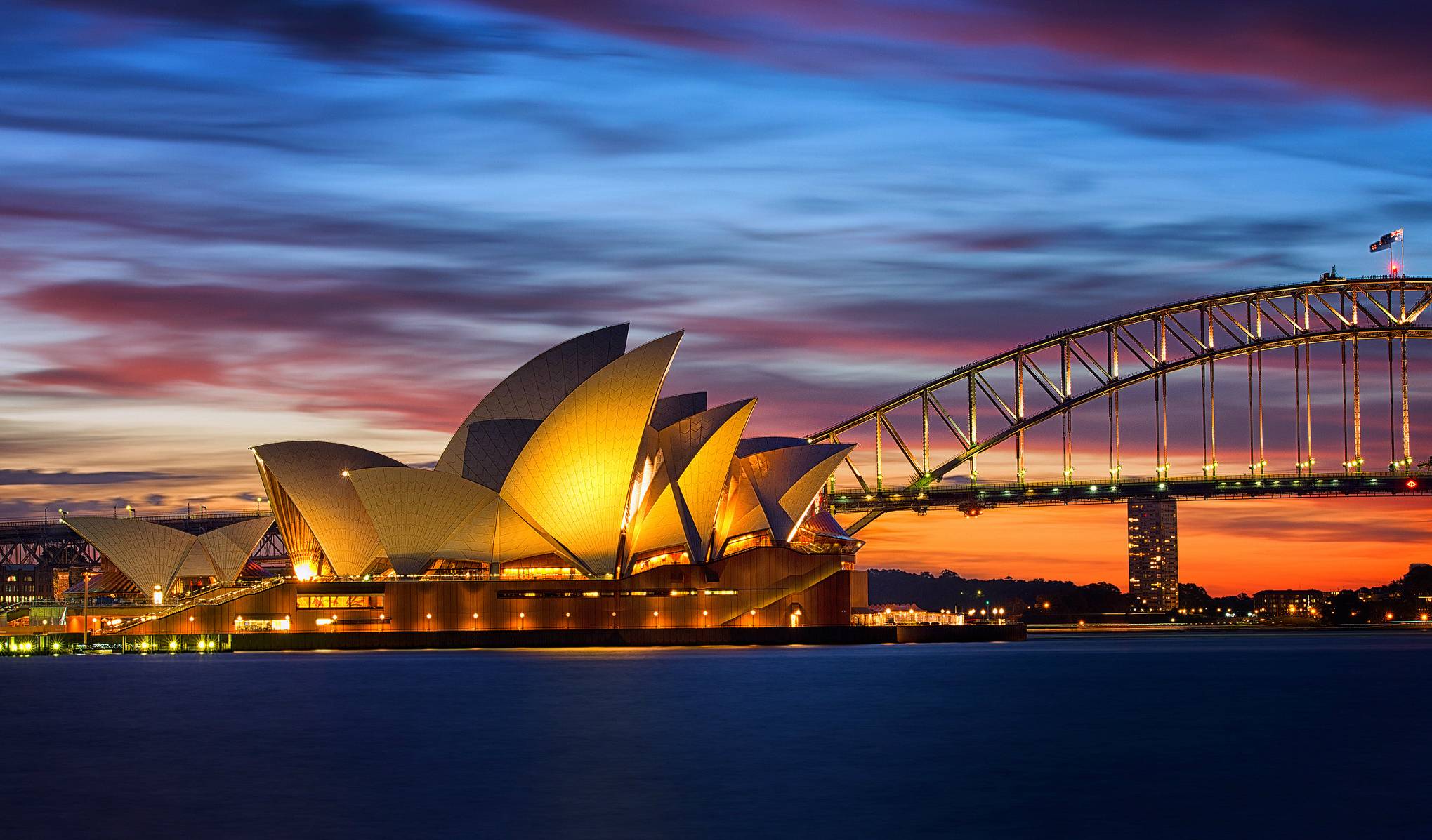 2039x1197 Sydney Wallpaper
