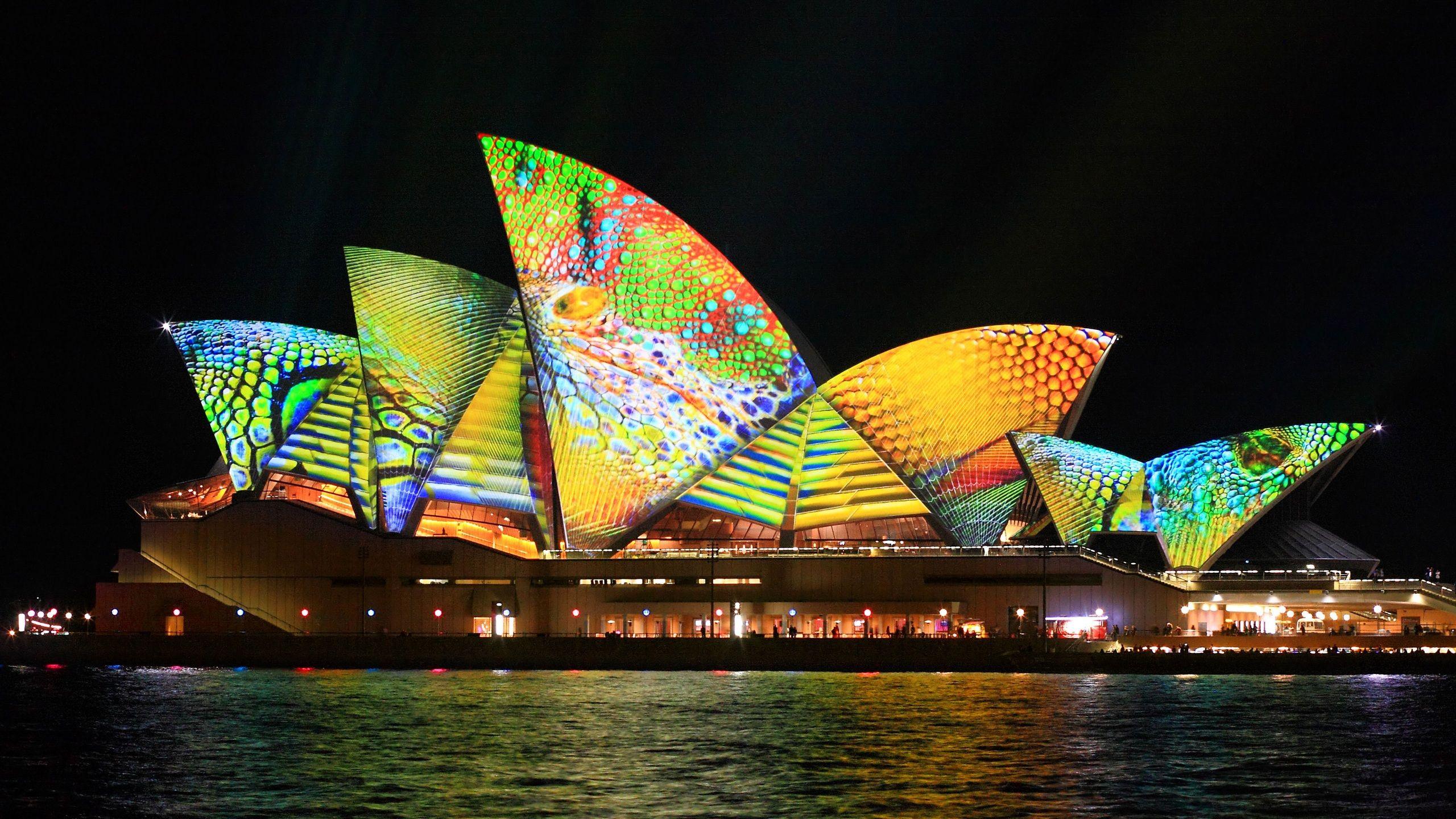 2560x1440 opera, Sydney, Australia, house wallpaper