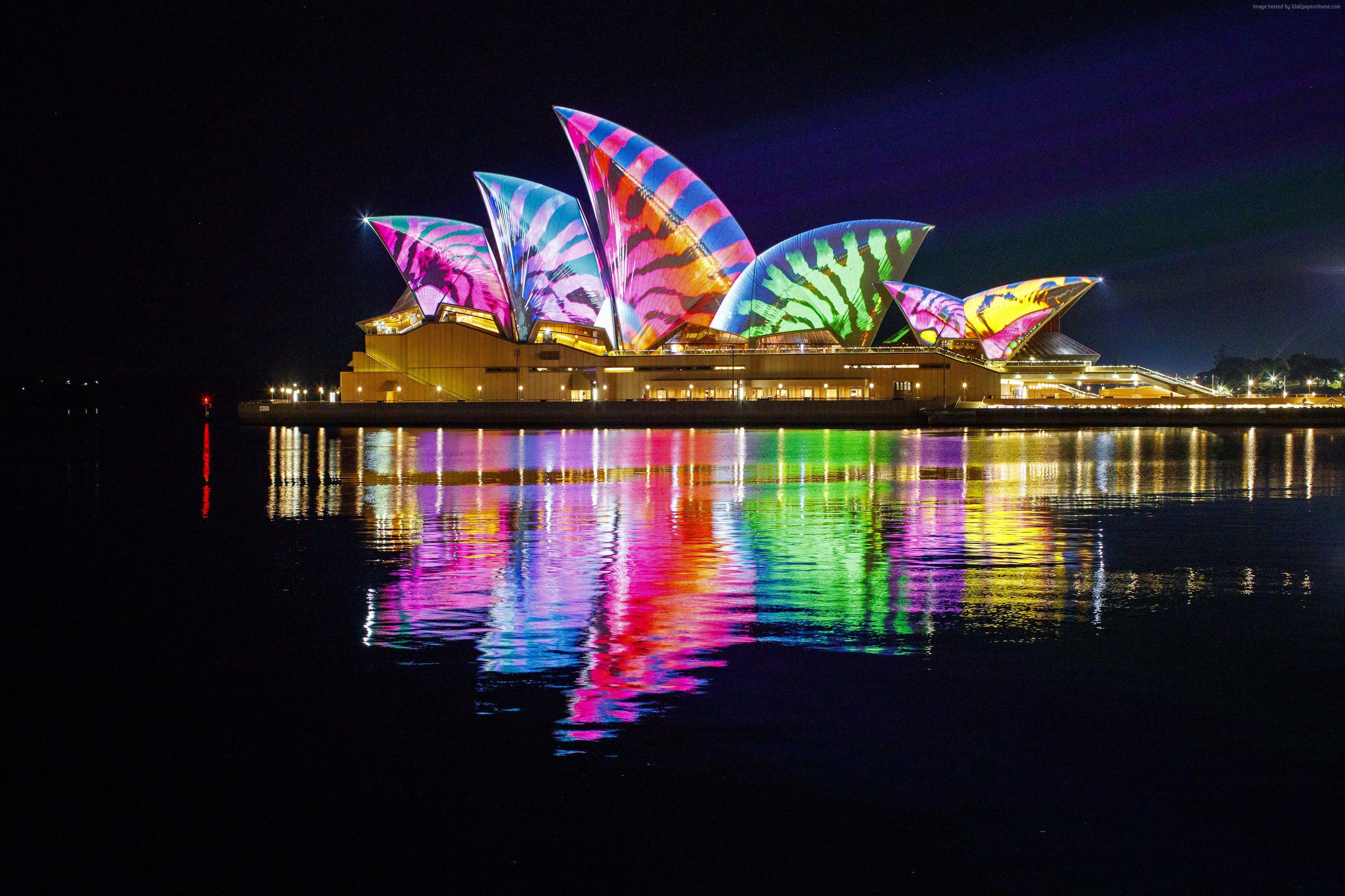 3500x2333 sydney, #australia, #night, #opera House, k, Download Wallpaper