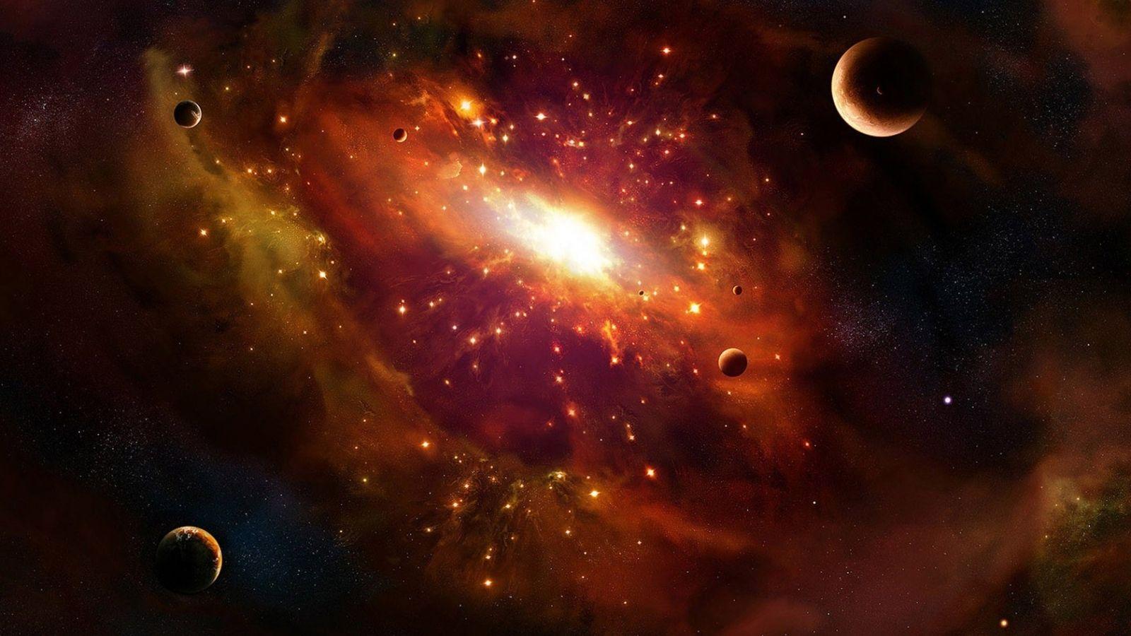 Orange Galaxy Wallpapers - Top Free Orange Galaxy Backgrounds ...