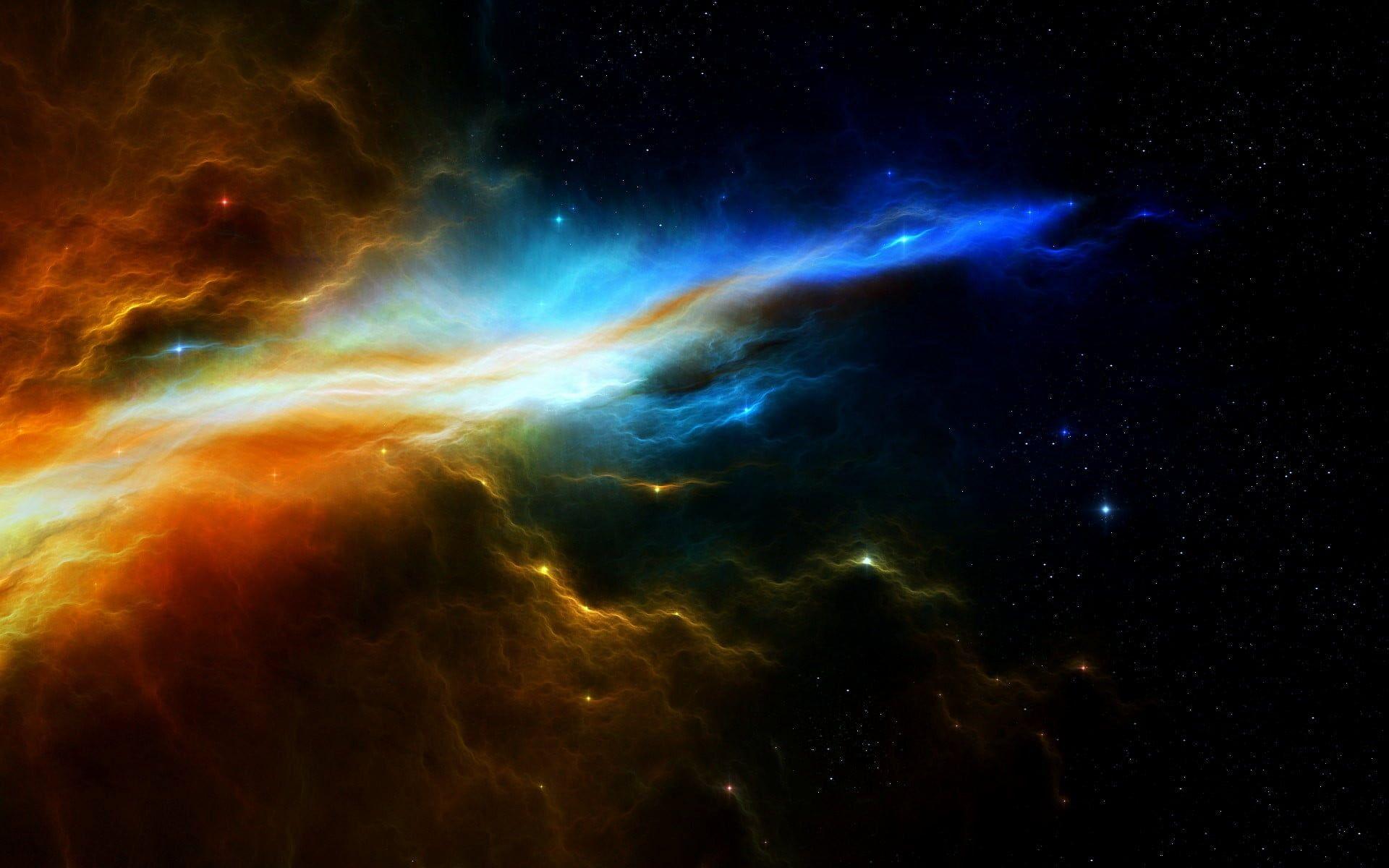 Orange Galaxy Wallpapers - Top Free Orange Galaxy Backgrounds ...