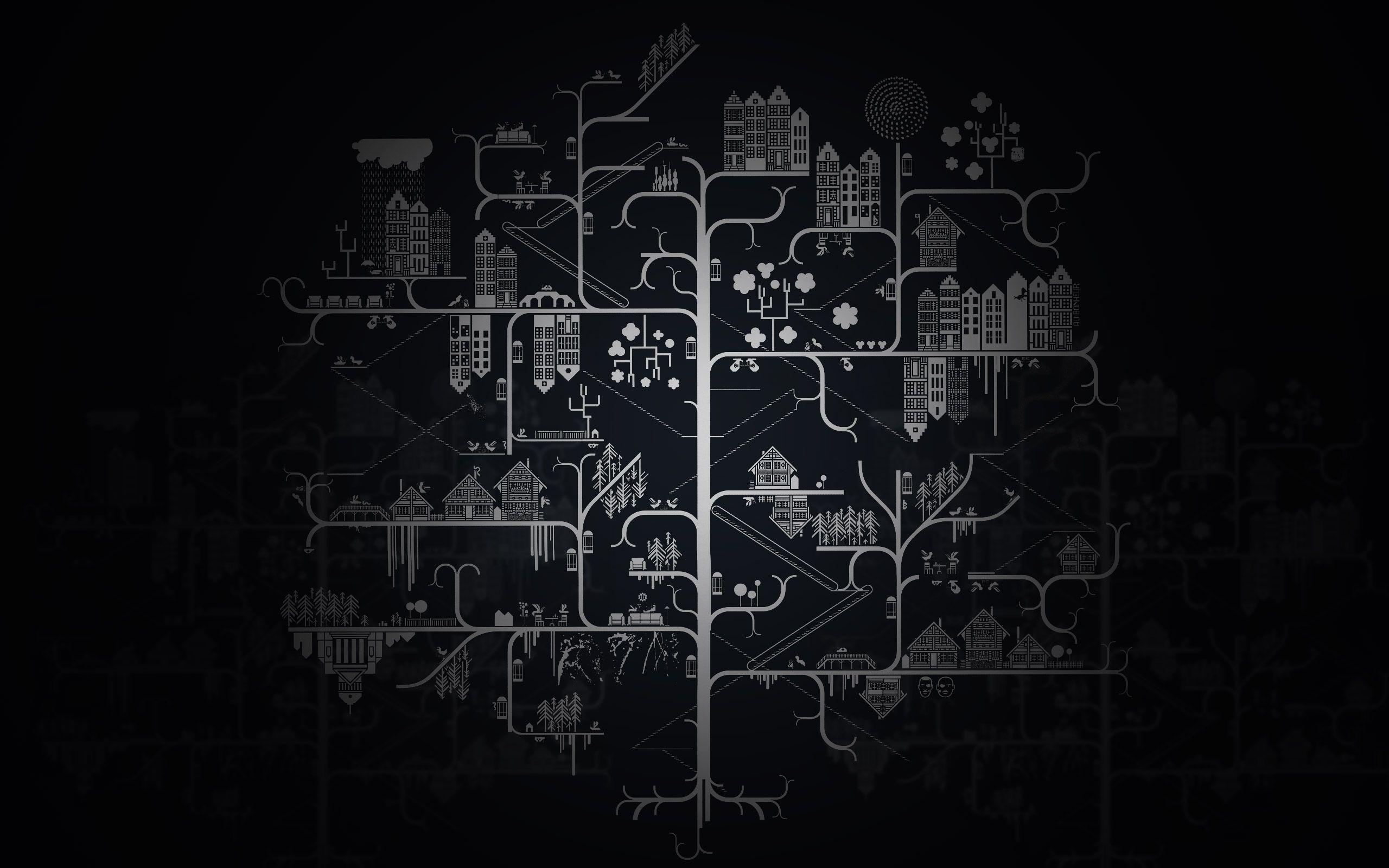 2560x1600 Circuit Wallpaper HD