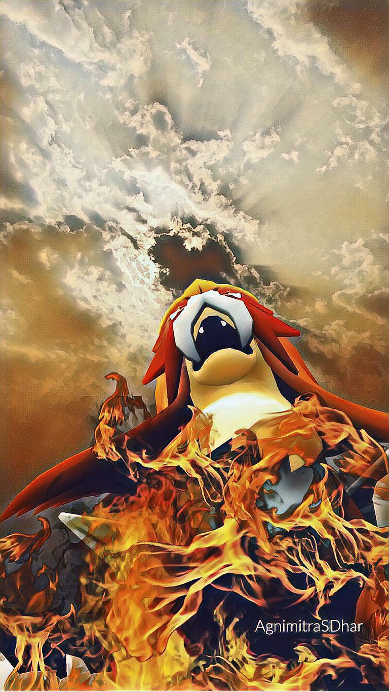768x1364 Entei Ar Photo Wallpaper