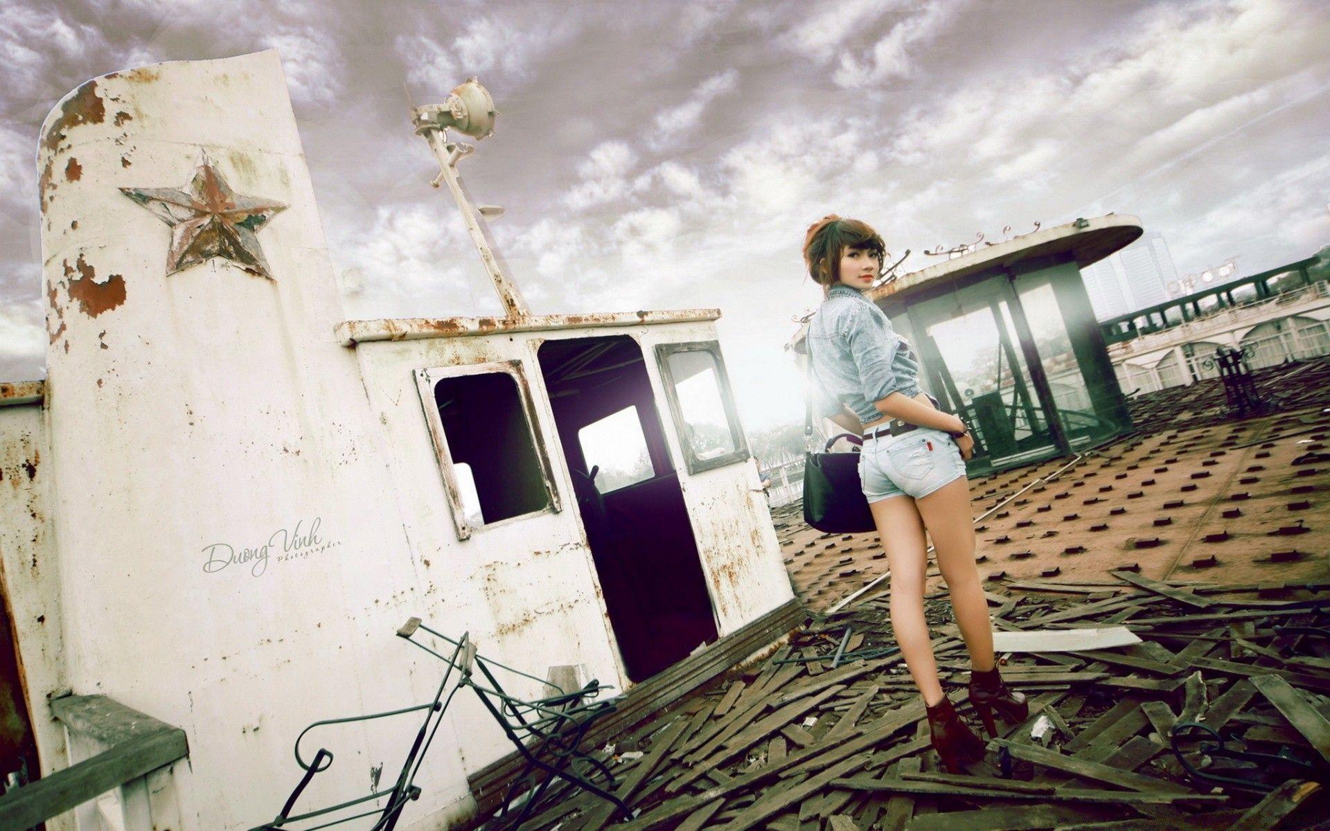1920x1200 Old Ship