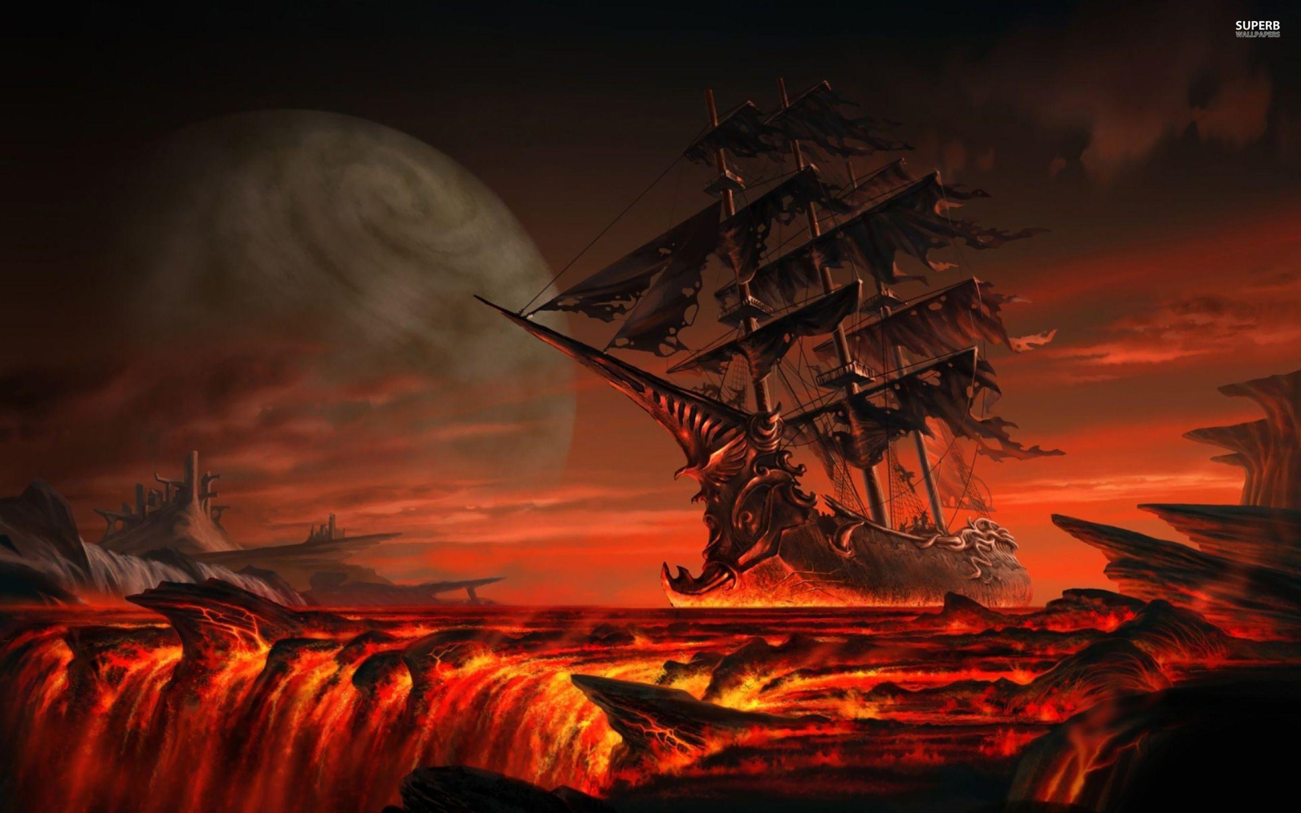 2560x1600 old pirate ships. Old Pirate Ships Wallpaper. Okyanus, Gemi