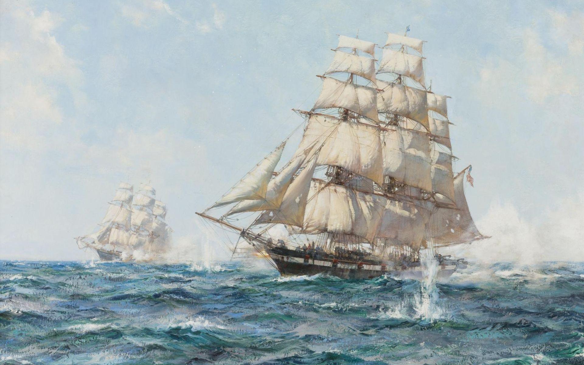 1920x1200 Sailing Ship Wallpaper