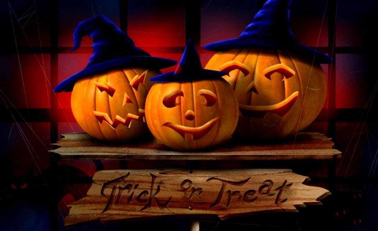 1216x744 Happy Halloween Wallpaper
