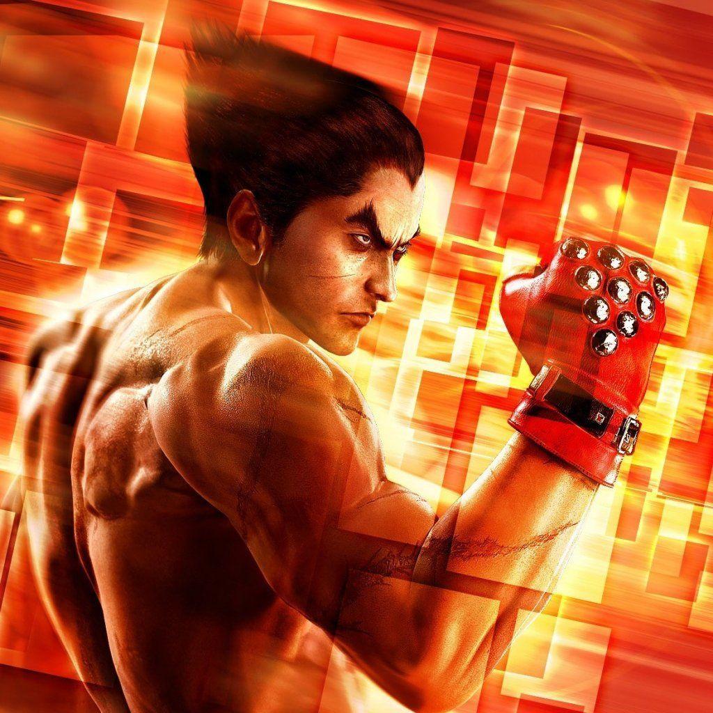 1024x1024 Kazuya Mishima Mishima Tekken HD Wallpaper