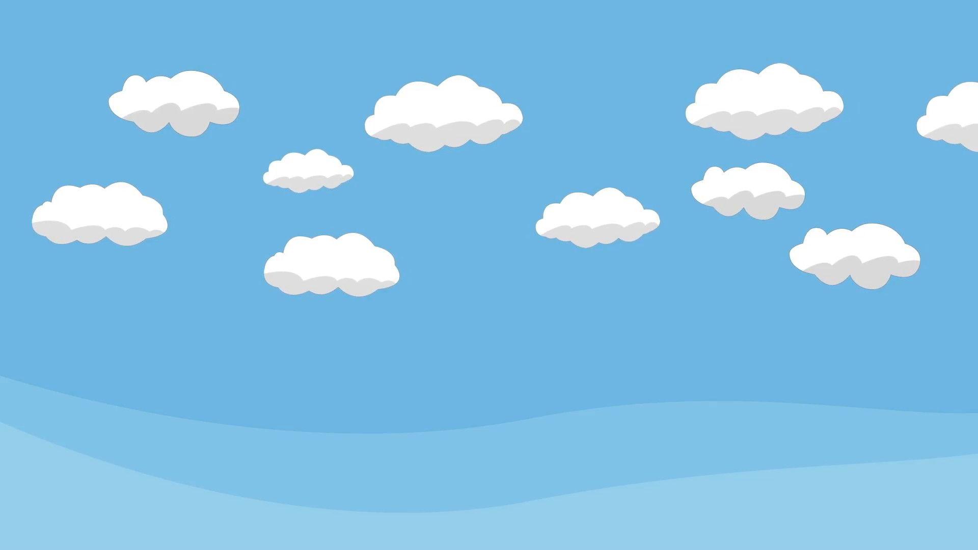 Introduce 62+ imagen cartoon clouds background - Thpthoanghoatham.edu.vn