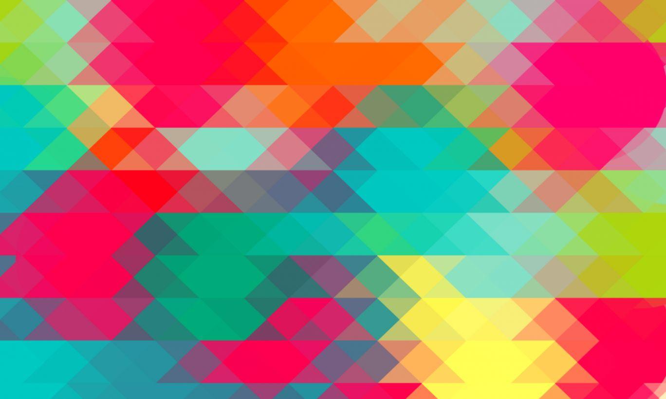 1368x819 Colorful Abstract Wallpaper Bold Color