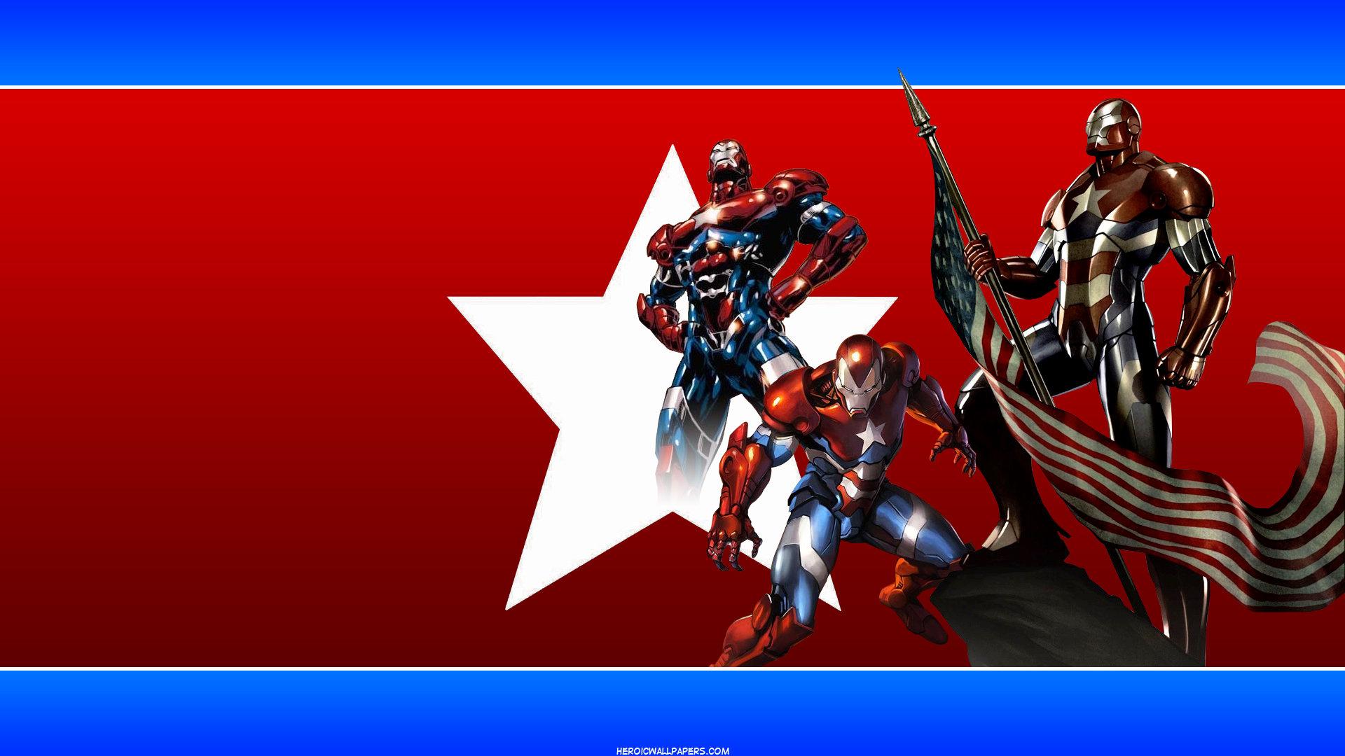 1920x1080 Iron Patriot wallpaper HD for desktop background