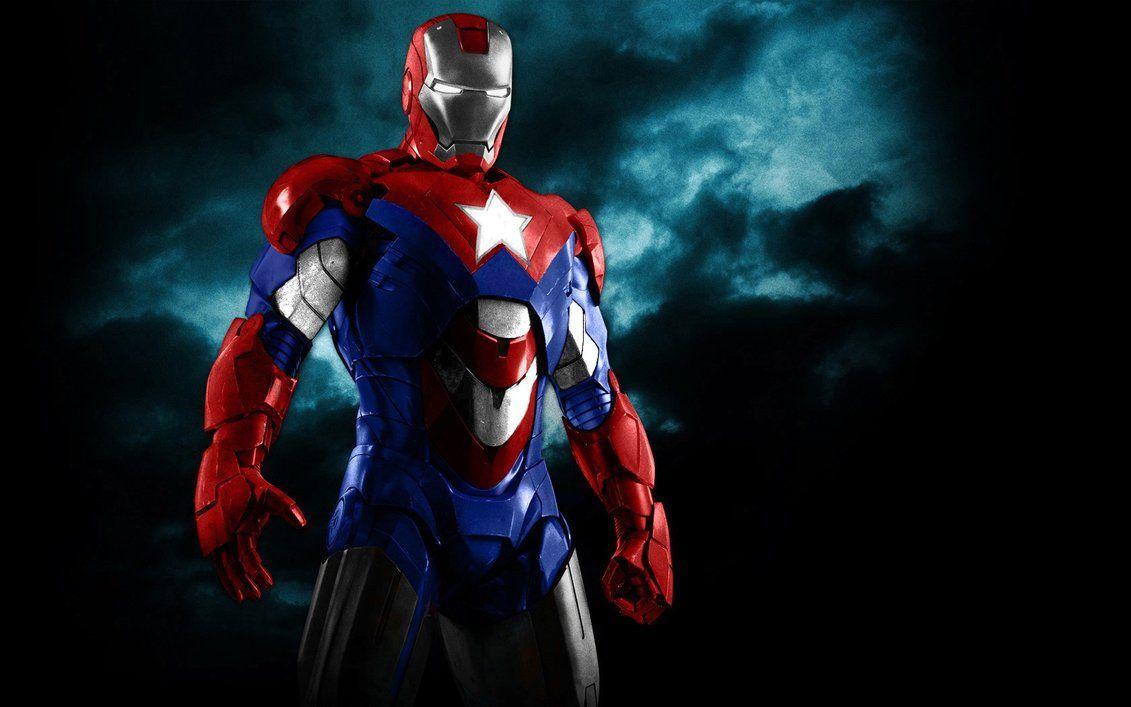 1131x707 Iron Patriot Black Dark Background
