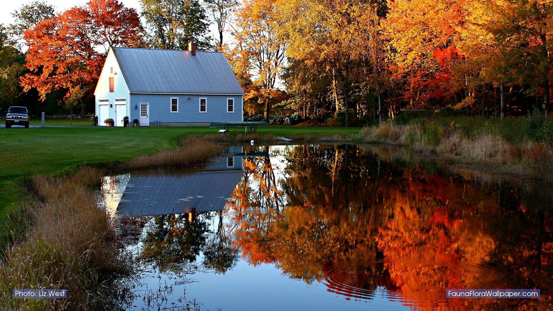 1920x1080 New England Fall Wallpaper