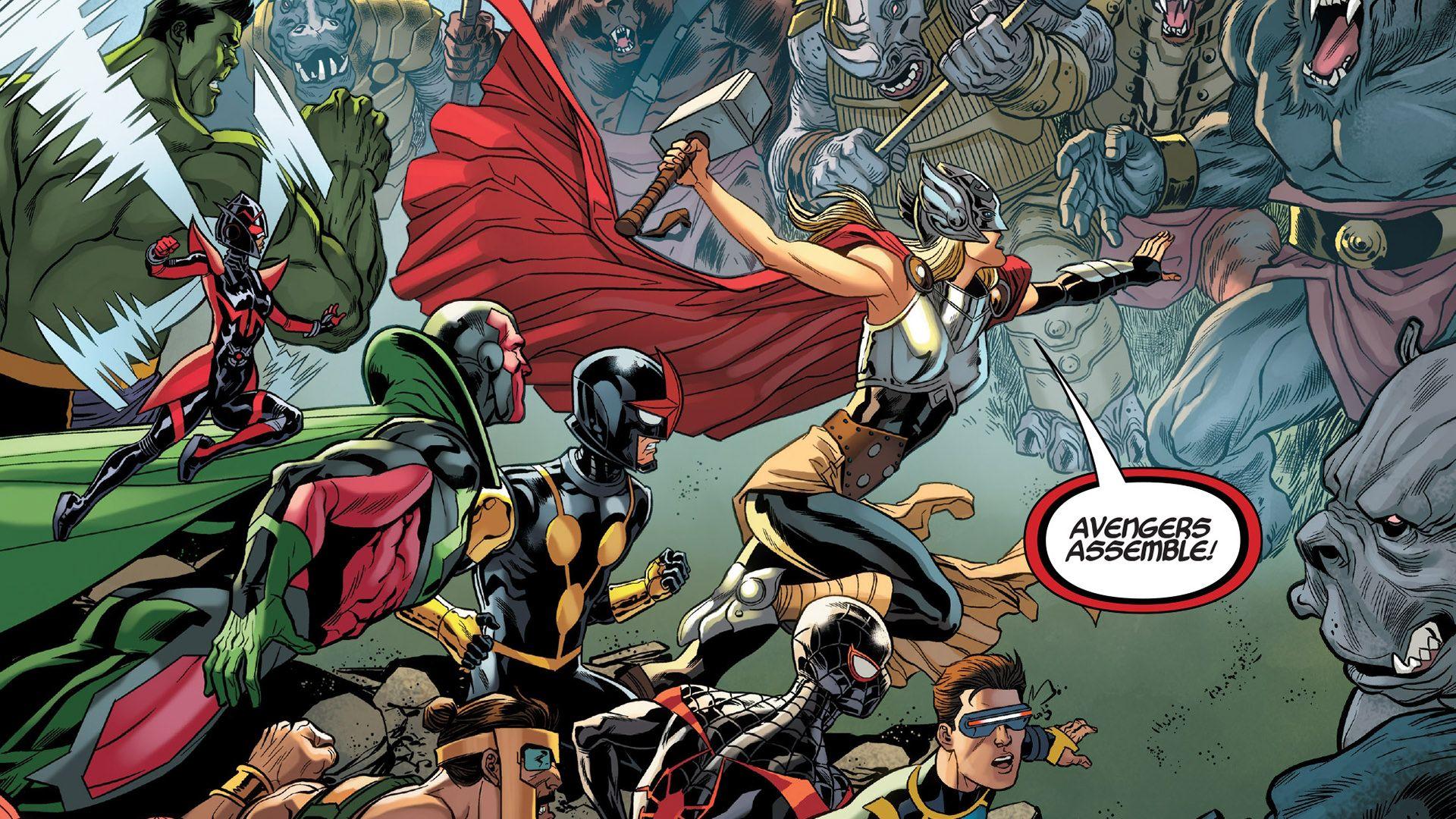 1920x1080 Avengers Wallpaper. HD Avengers Background