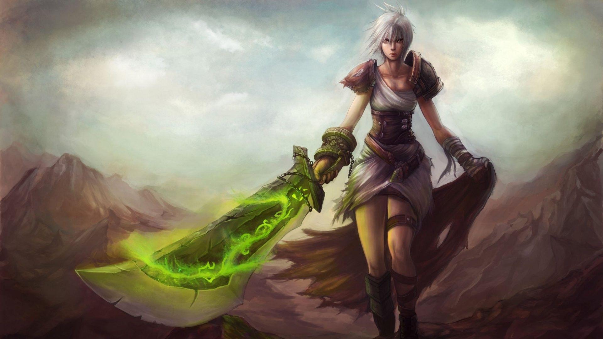 1920x1080 Riven Wallpaper of Legends Wallpaper
