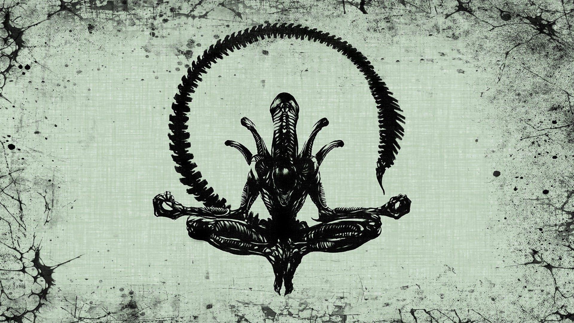 1920x1080 Meditation Aliens Wallpaper. Xenomorph, Background Image HD