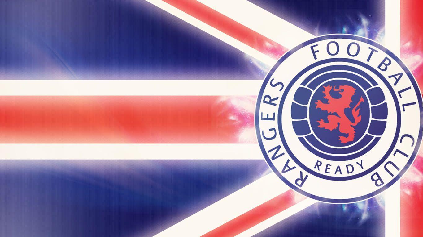 Glasgow Rangers FC Mini Car Window Scarf – 10x50cm, Brand New Football Club Merchandise