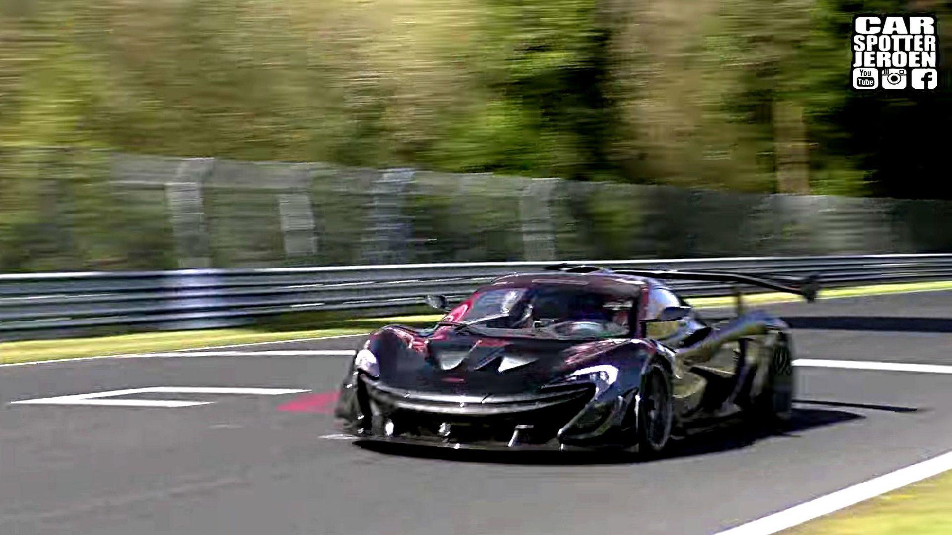 MCLAREN p1 gt Nurburgring