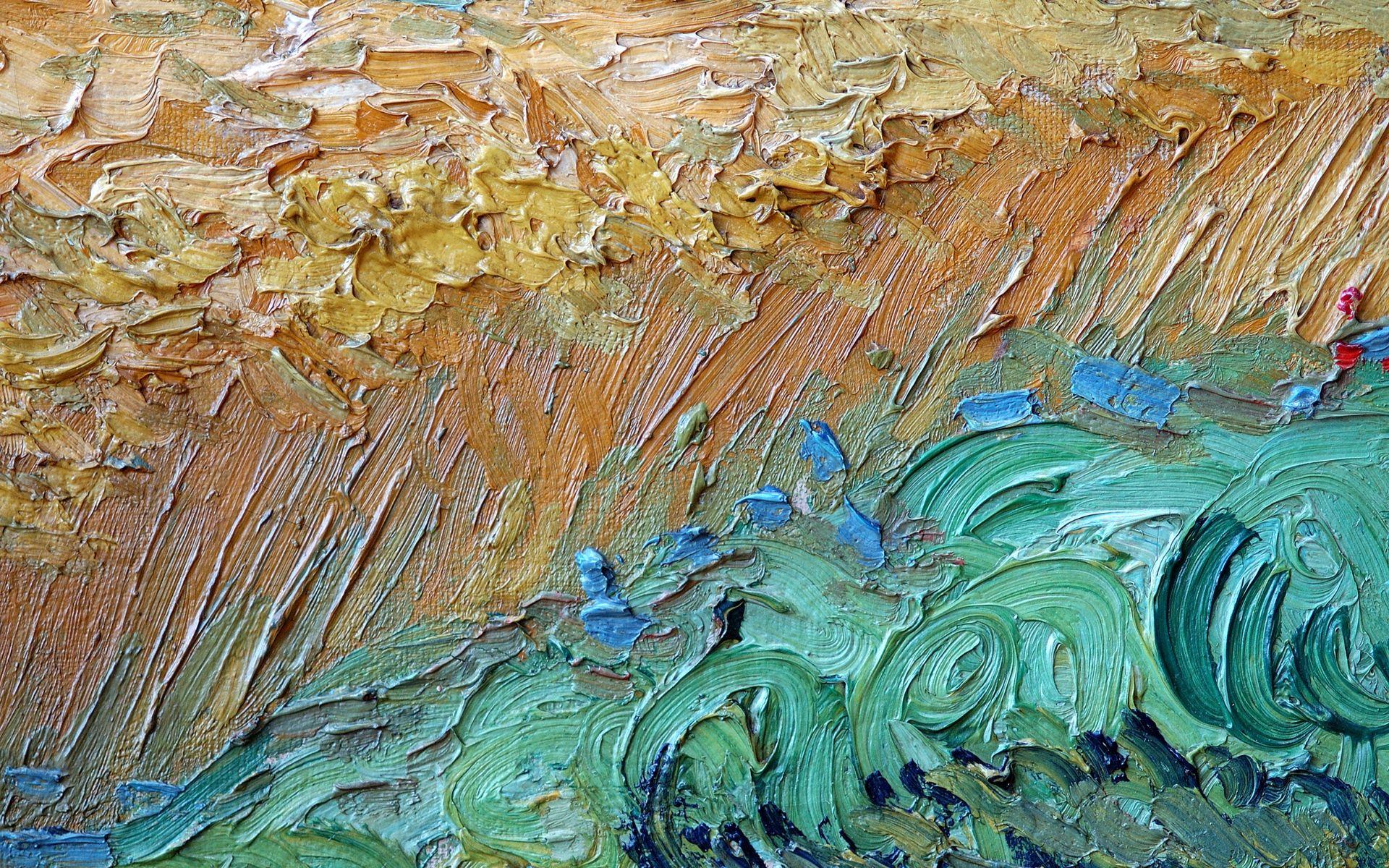 1920x1200 Download wallpaper 1920x1200 vincent van gogh, wheat field