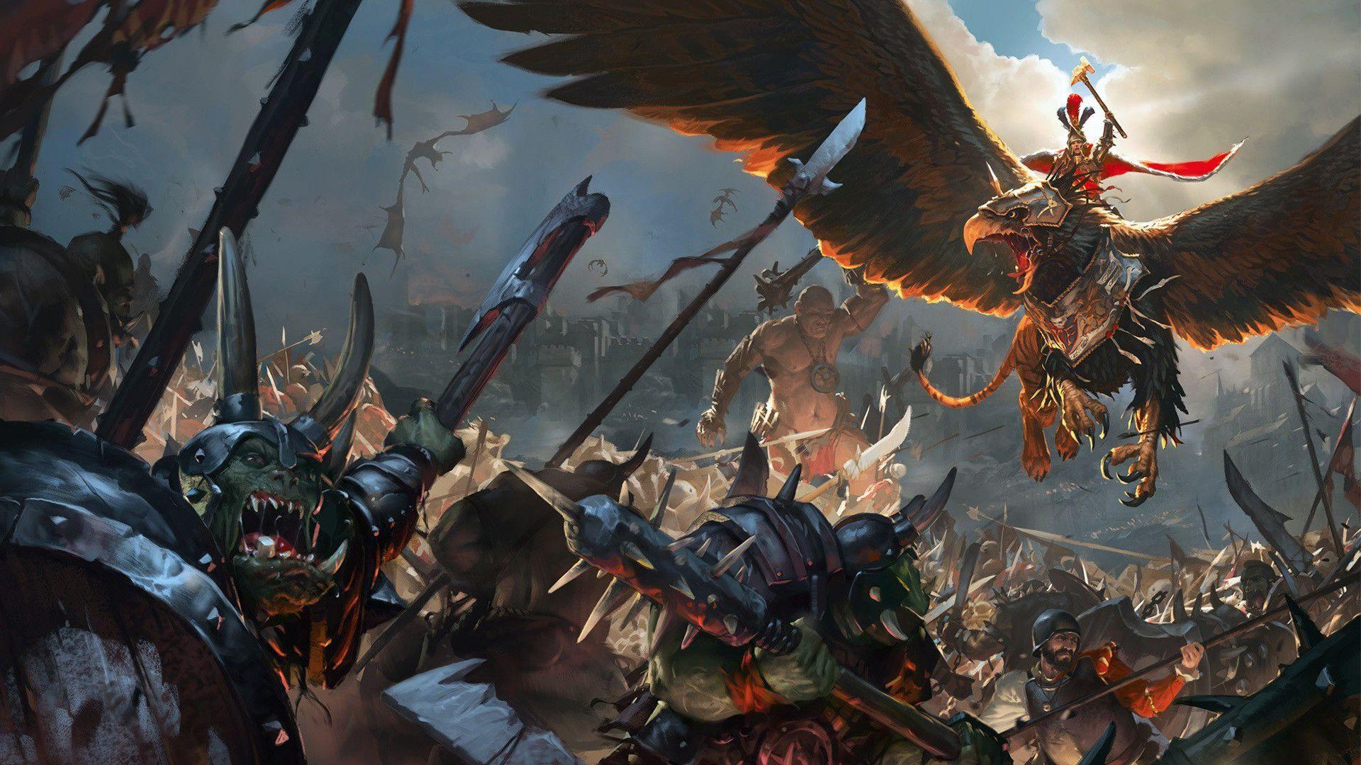 Wallpaper ID 108240  video games digital art Warhammer artwork Warhammer  Fantasy free download