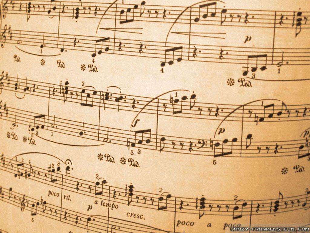 1024x768 Free download Music Notes Wallpaper 8330 HD Wallpaper in Music