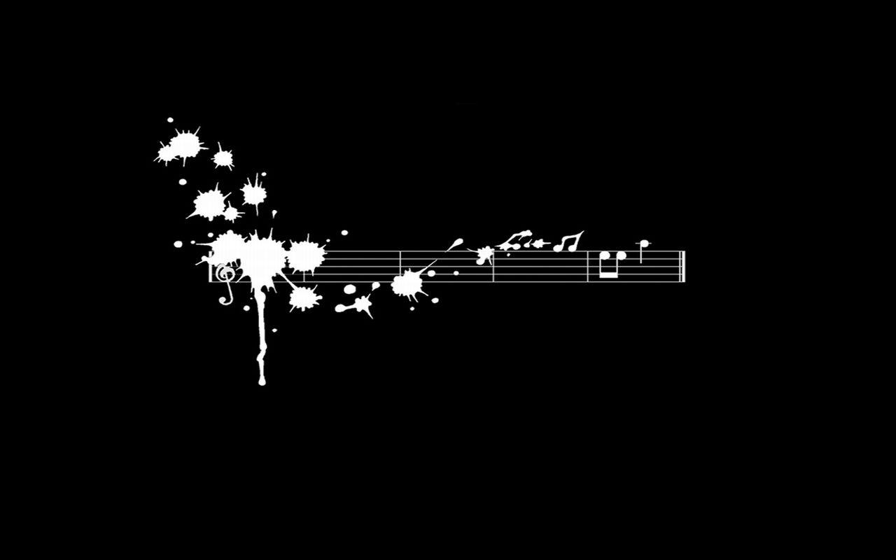 1280x800 Live Music Notes Wallpaper