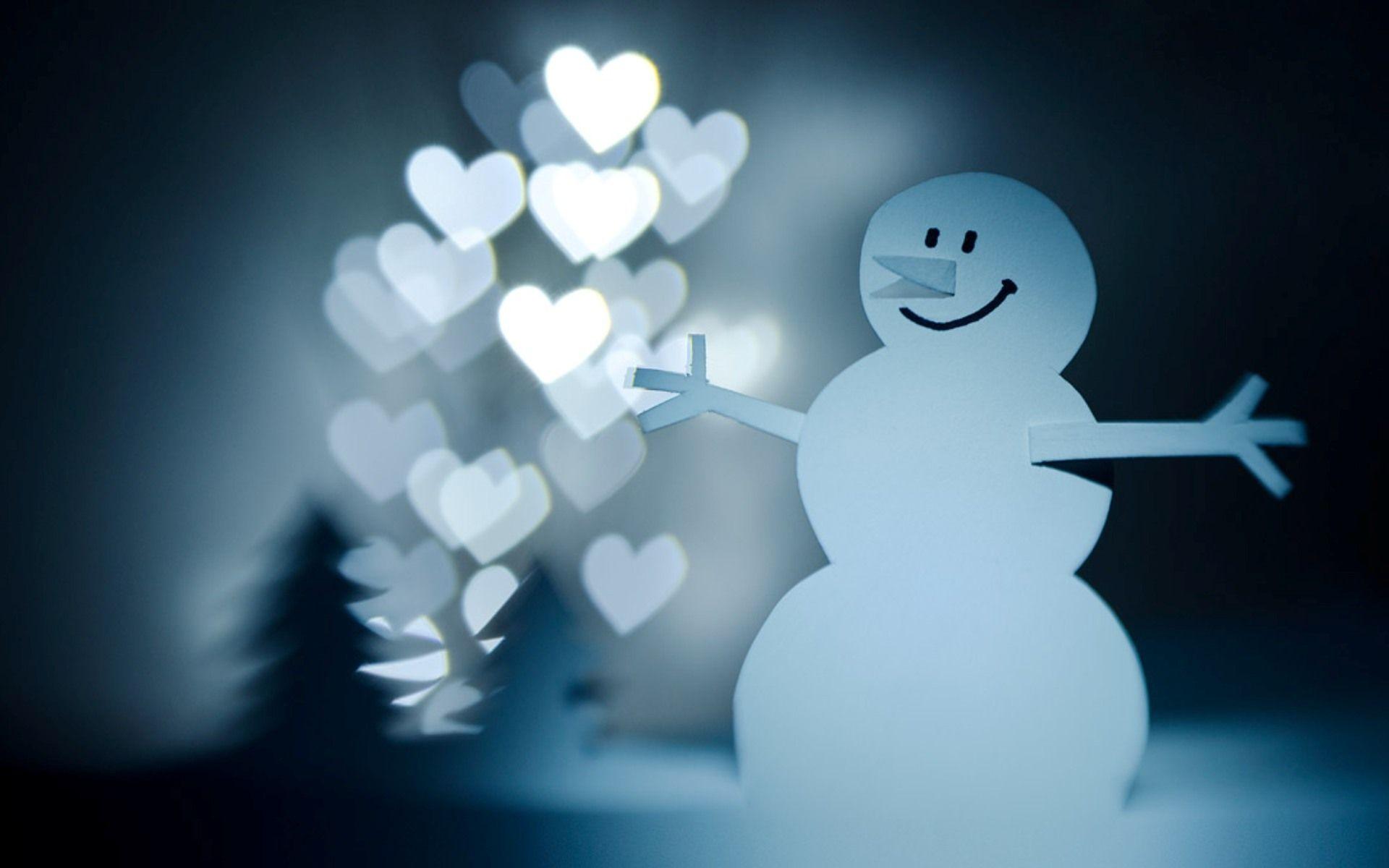 1920x1200 Winter Love Wallpaper HD