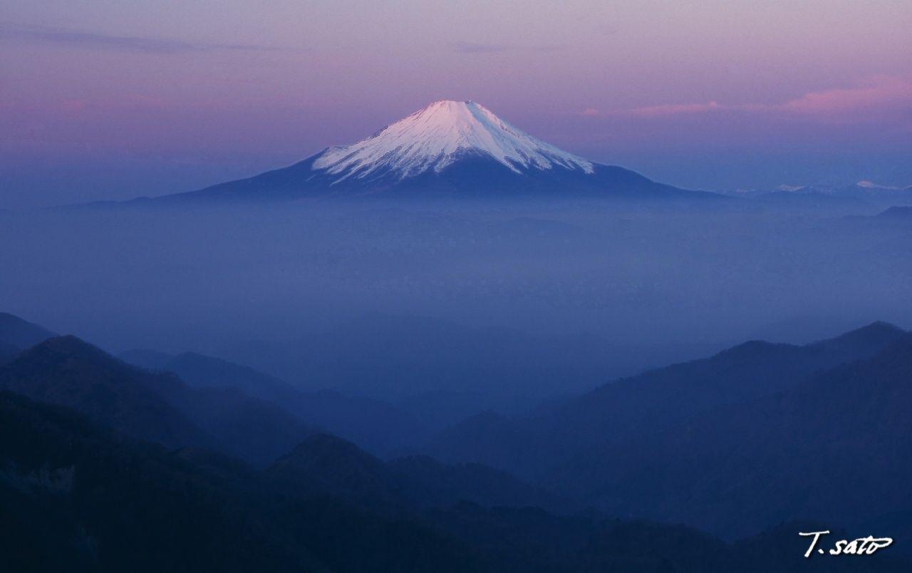 1280x804 Pink Mt. Fuji wallpaper. Pink Mt. Fuji