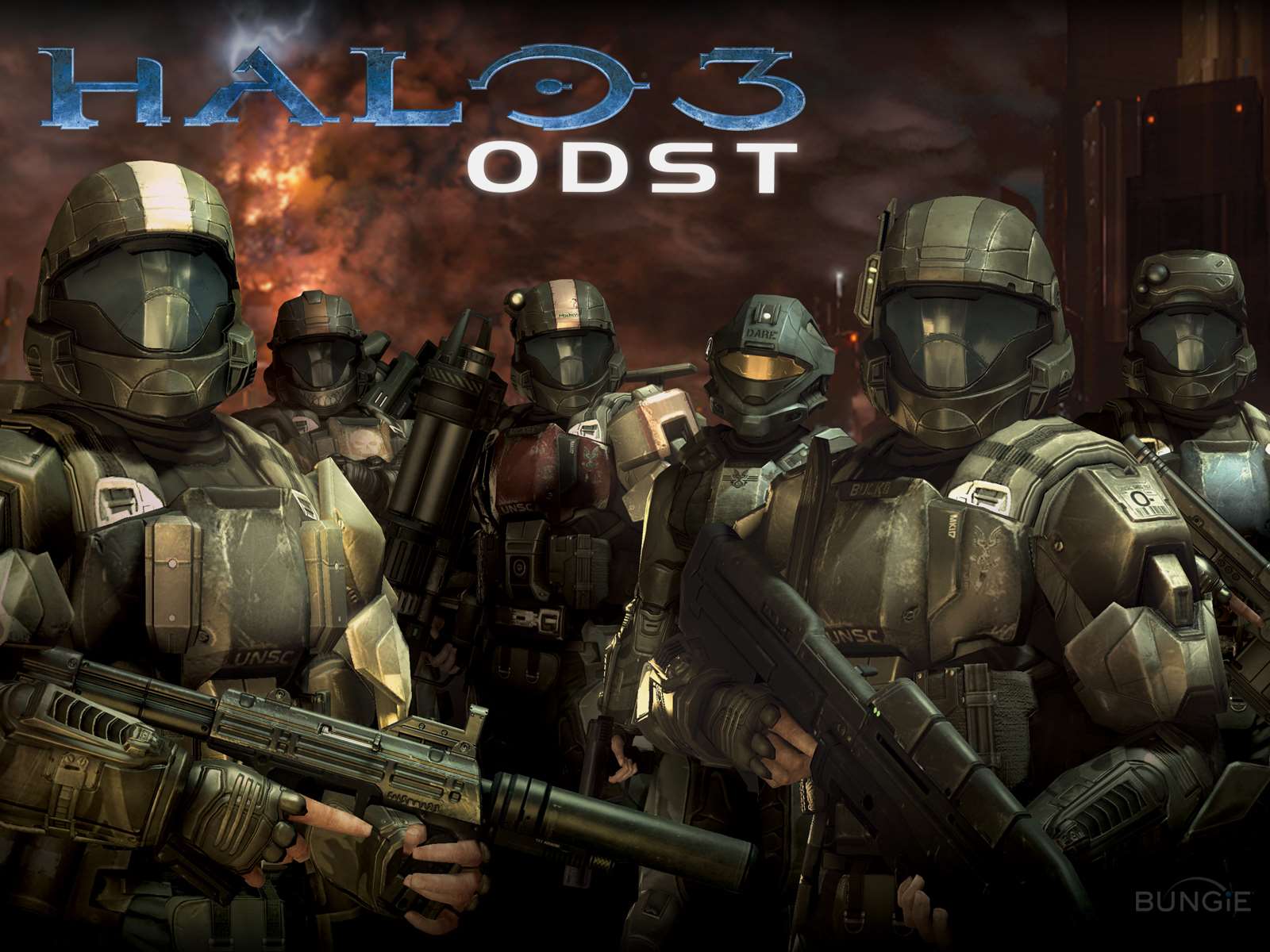 1600x1200 3: ODST Official Halo 3: ODST Wallpaper 2 Wallpaper: ODST