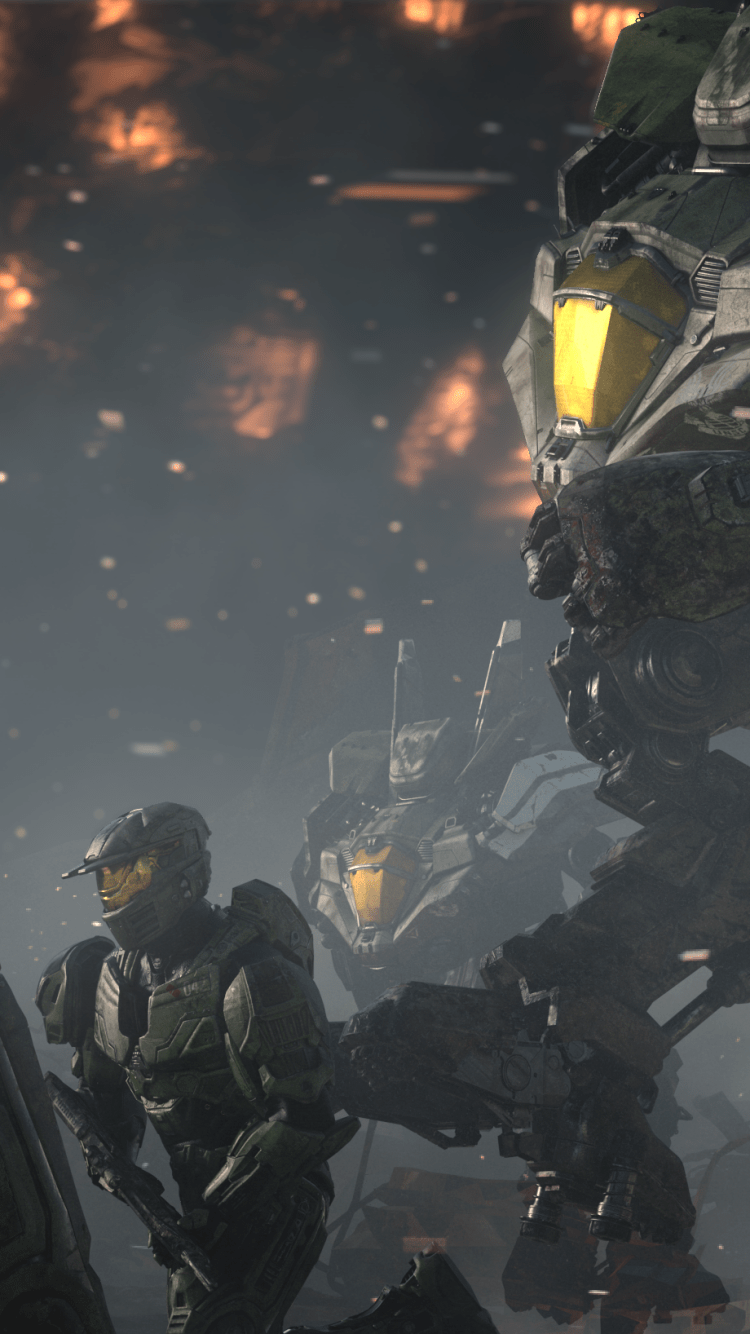 750x1334 Video Game Halo Wars 2 (750x1334) Wallpaper