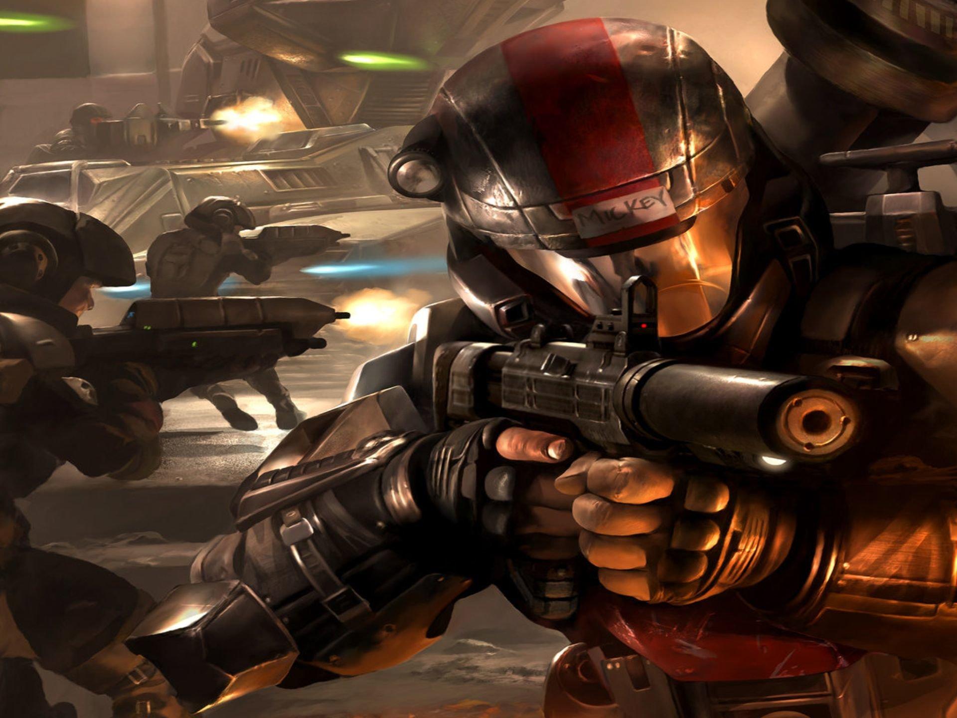 1920x1440 Halo 3: ODST wallpaper HD for desktop background