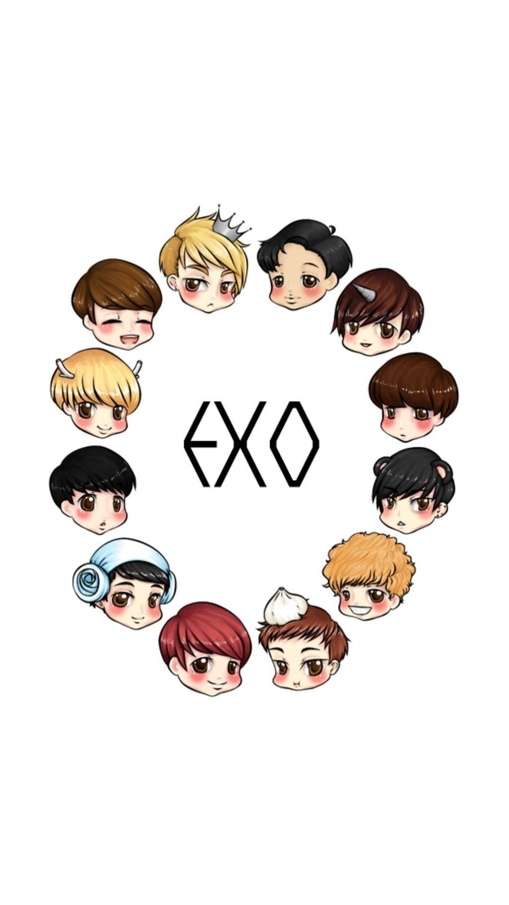 EXO Anime Wallpapers - Top Free EXO Anime Backgrounds - WallpaperAccess