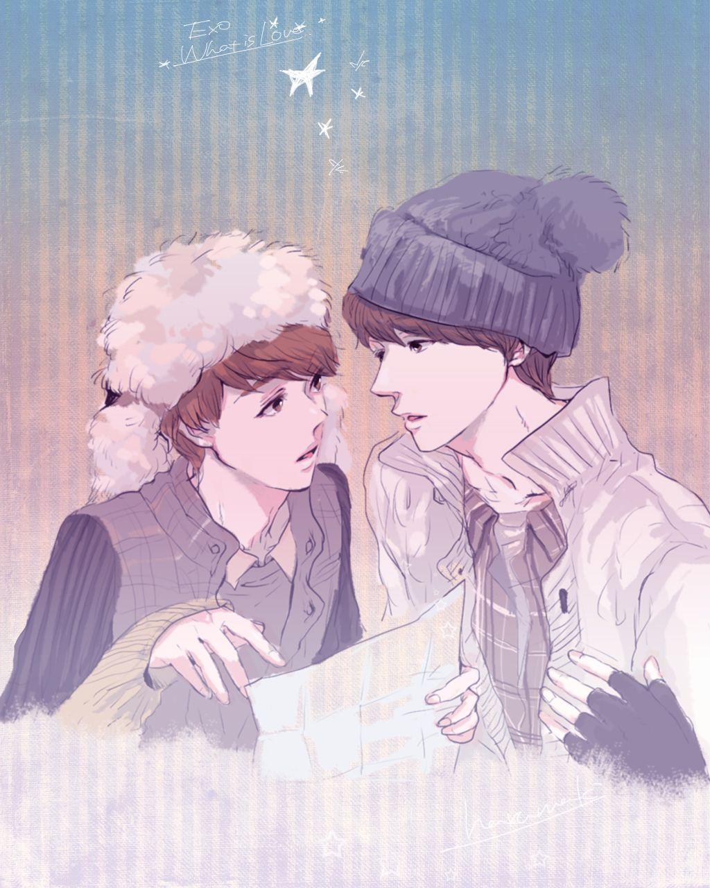 1024x1280 EXO Pop Anime Image Board